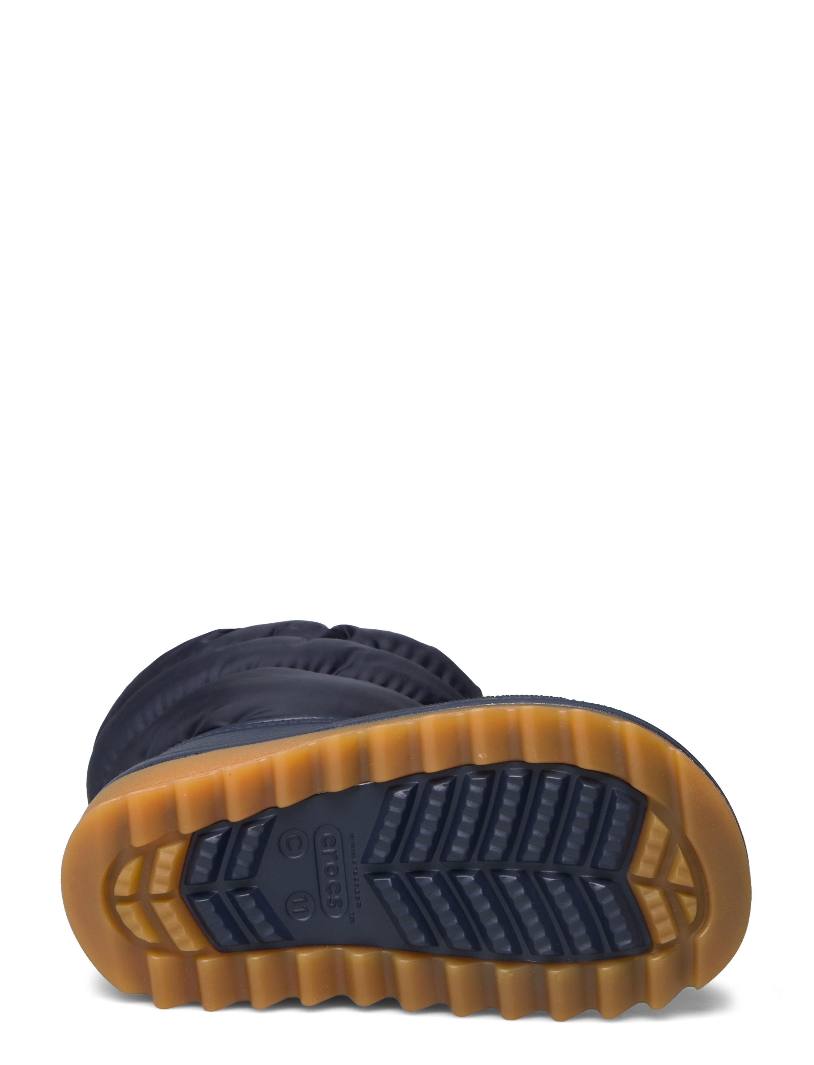 Crocs - Classic Neo Puff Boot K - fall shoes - navy/gum - 4