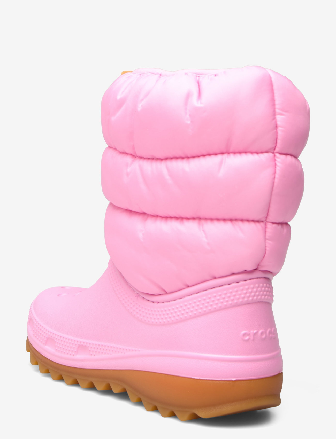 Crocs - Classic Neo Puff Boot K - sügisjalanõud - pink tweed/gum - 2