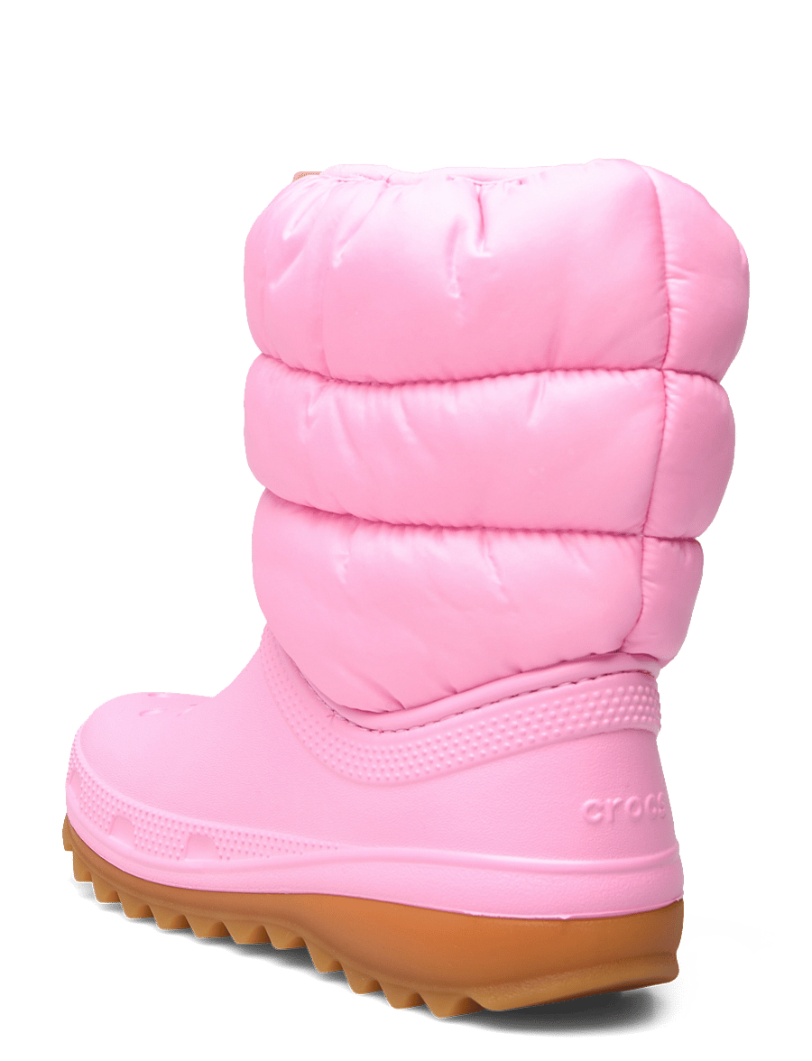 Crocs - Classic Neo Puff Boot K - vinterstövlar - pink tweed/gum - 2