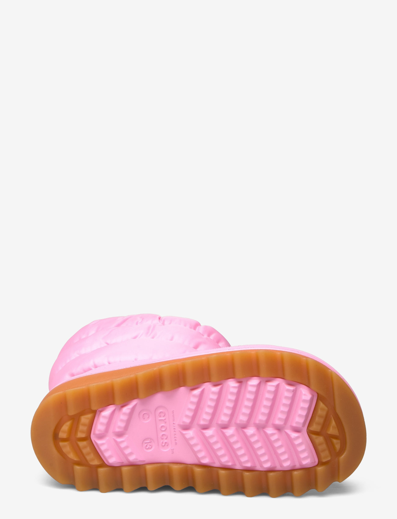 Crocs - Classic Neo Puff Boot K - sügisjalanõud - pink tweed/gum - 4