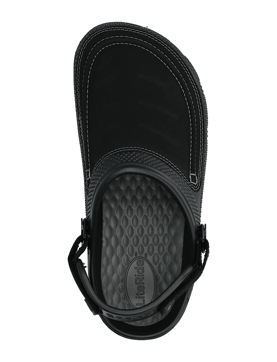 Crocs - Yukon Vista II LR Clog M - pantoletten & clogs - black/slate grey - 3