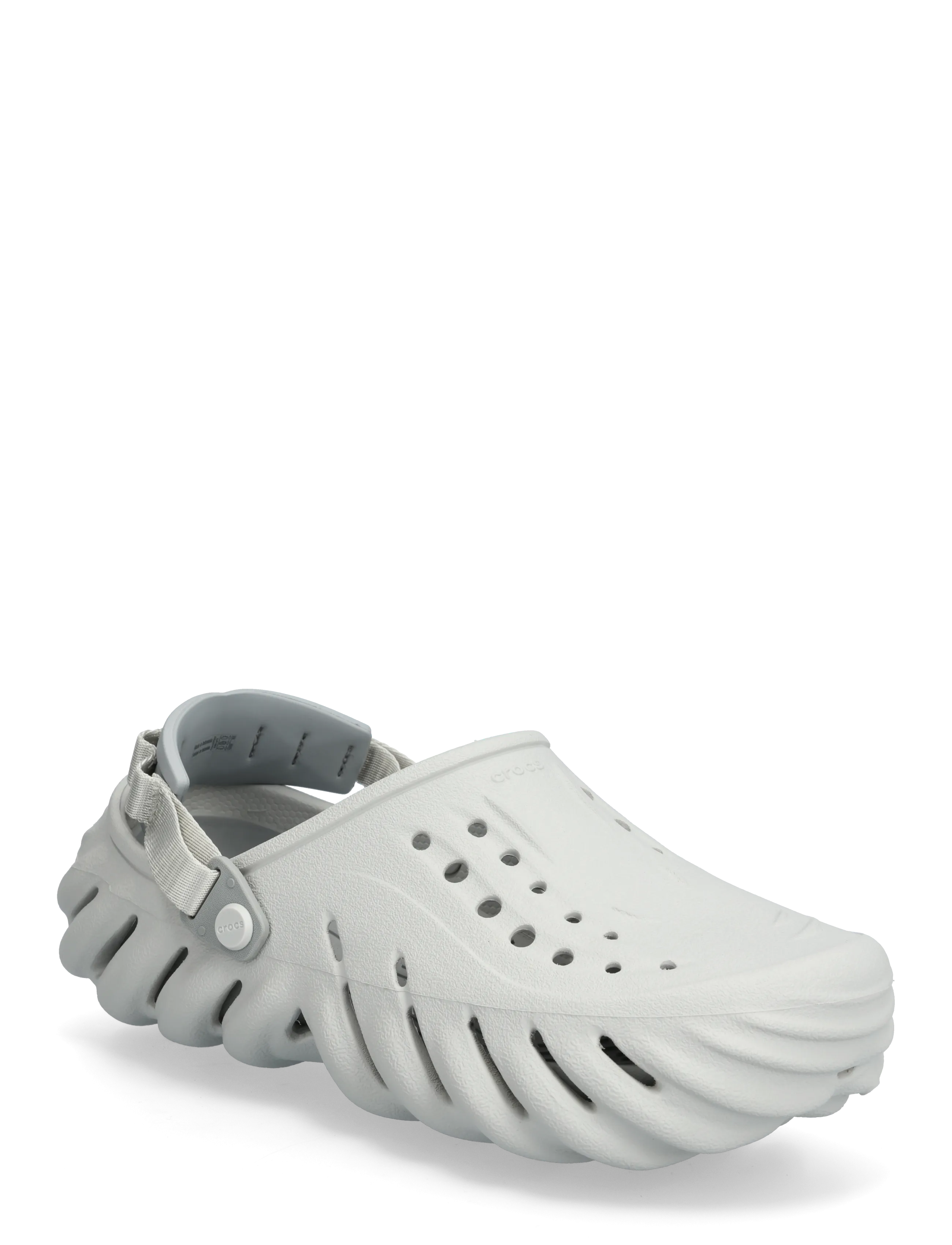 Crocs Echo Clog, 39/40, Grey, Sko > Mules Og Træsko, Herre