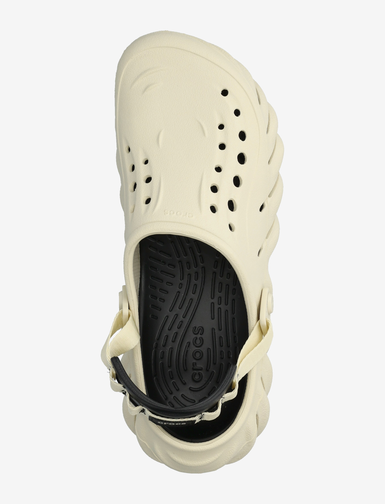 Crocs - Echo Clog - mules & clogs - bone/black - 3