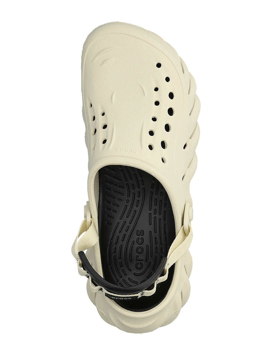 Crocs - Echo Clog - mulor & clogs - bone/black - 3