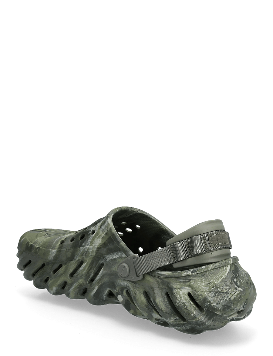 Crocs - Echo Marbled Clog - pantoletten & clogs - dusty olive/multi - 2