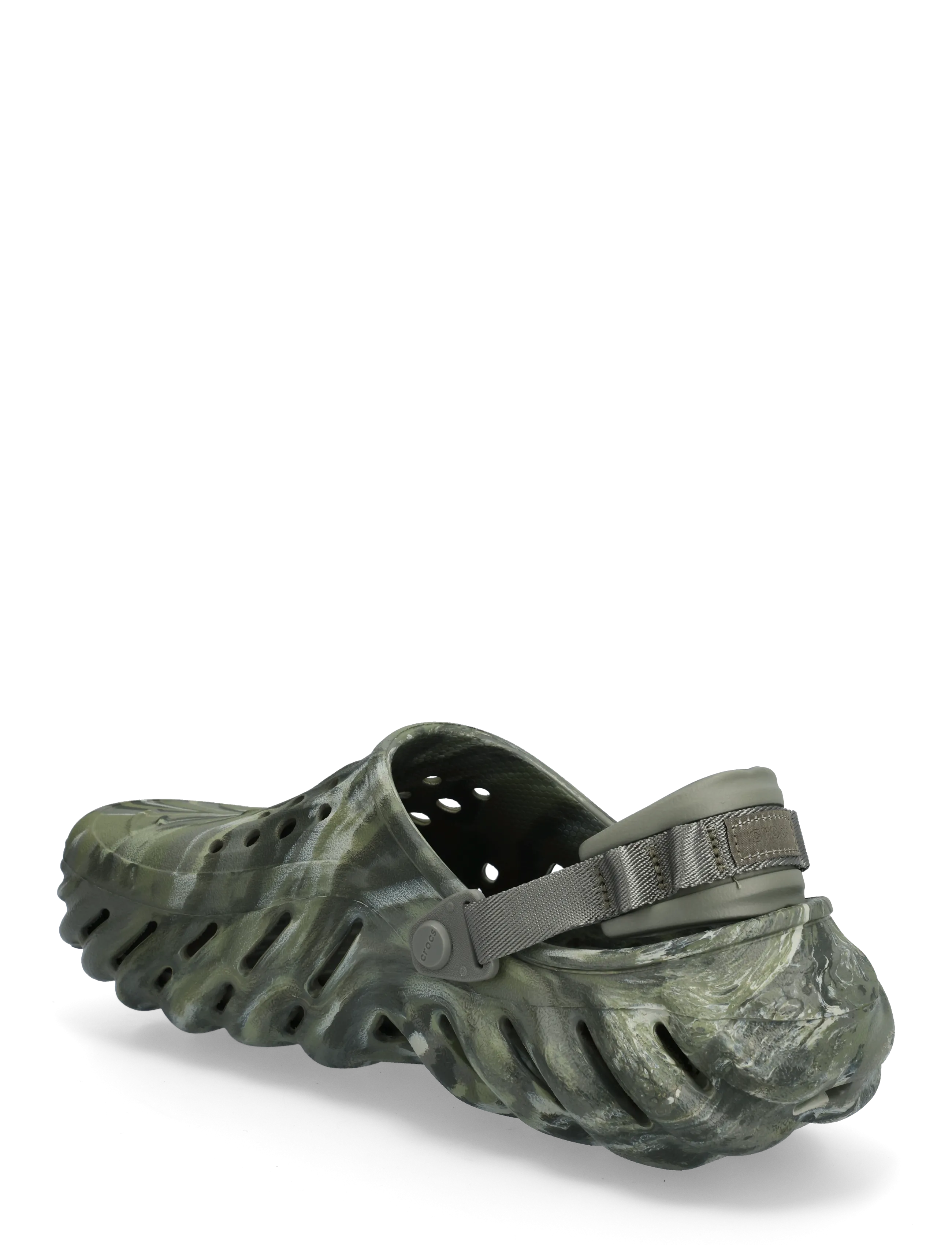 Crocs - Echo Marbled Clog - herren - dusty olive/multi - 2