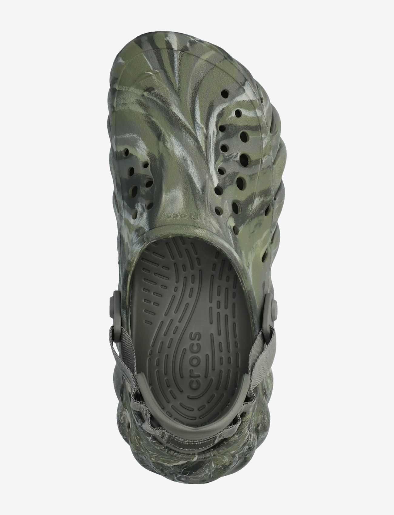 Crocs - Echo Marbled Clog - herren - dusty olive/multi - 3