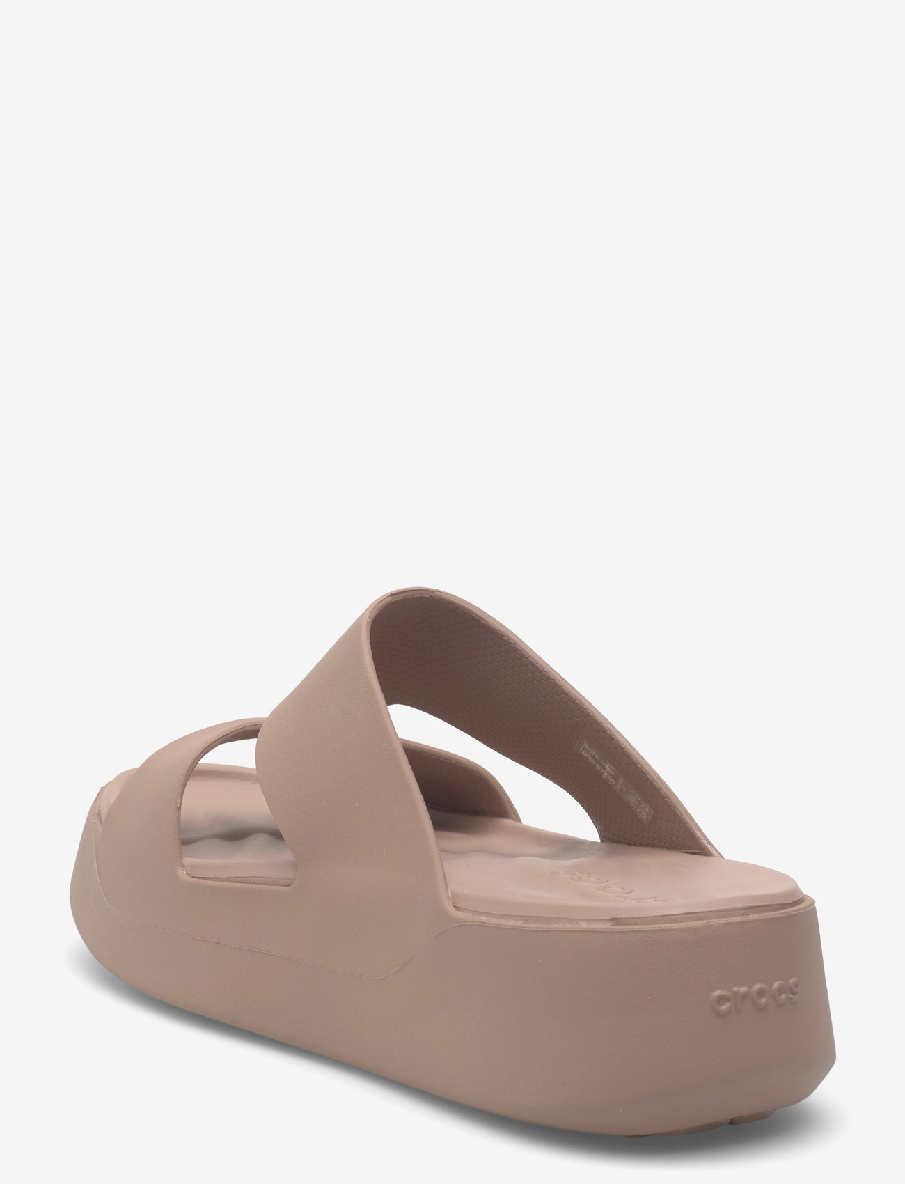 Crocs - Getaway Platform H-Strap - platformsandaler - latte - 2