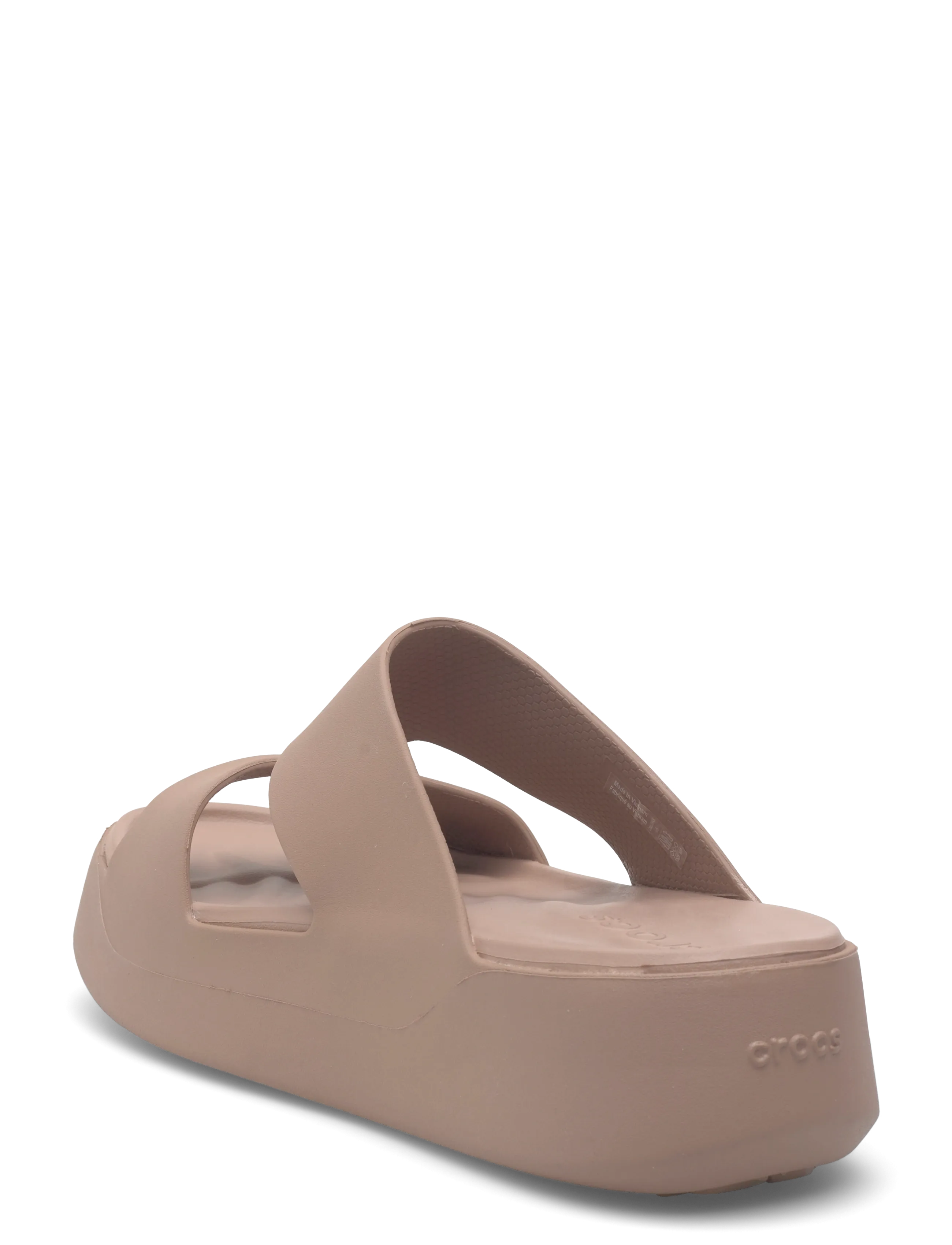 Crocs - Getaway Platform H-Strap - plateau-sandalen - latte - 2