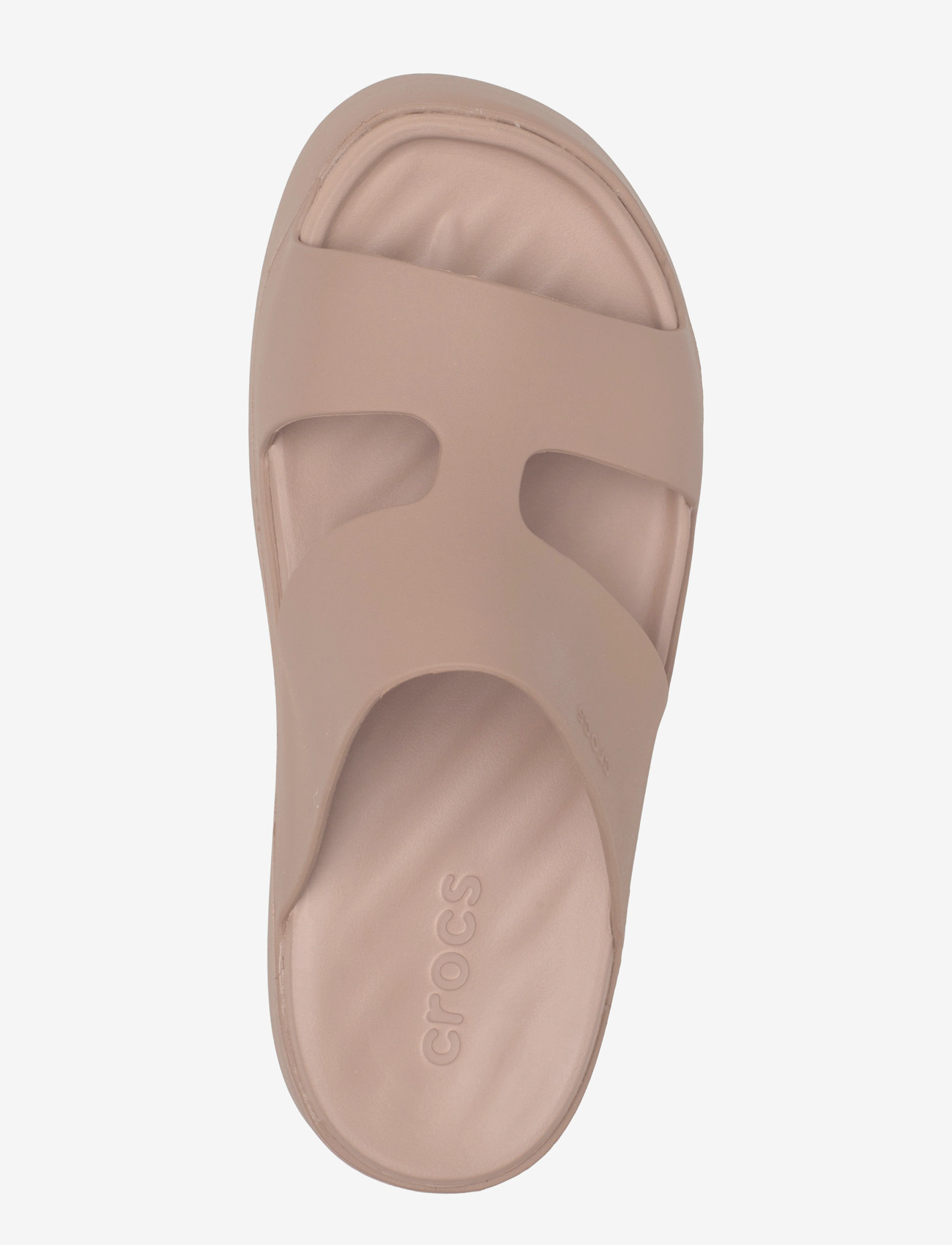 Crocs - Getaway Platform H-Strap - platformsandaler - latte - 3