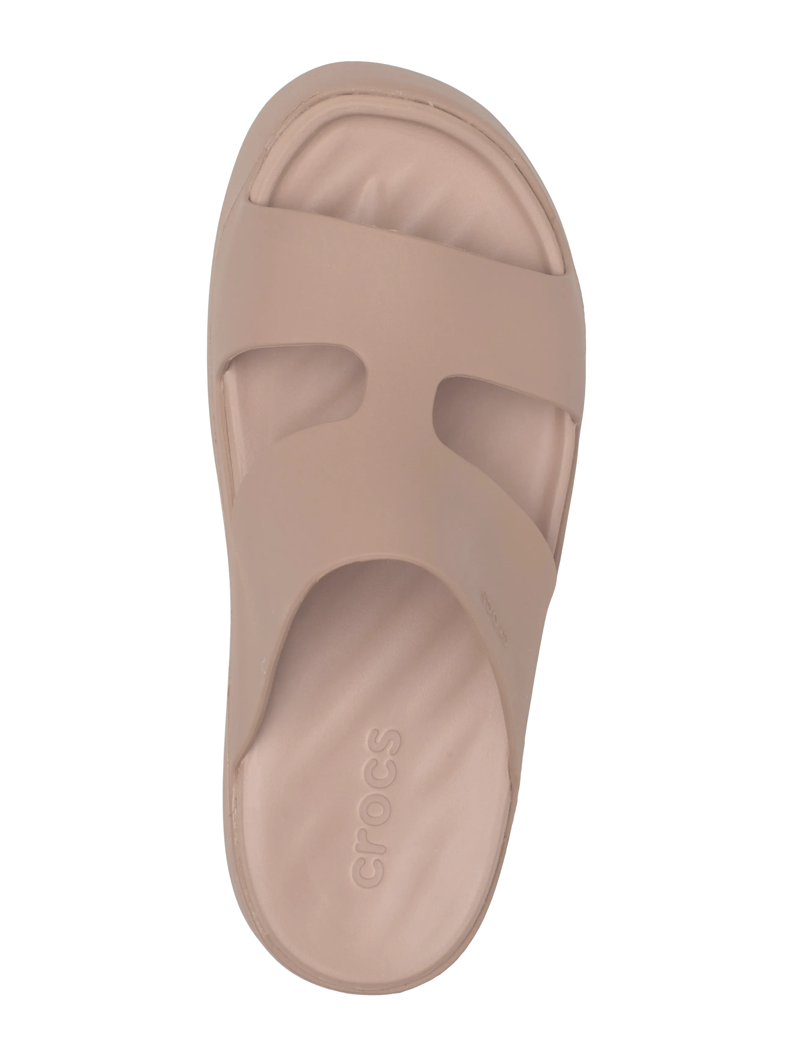 Crocs - Getaway Platform H-Strap - plateau-sandalen - latte - 3