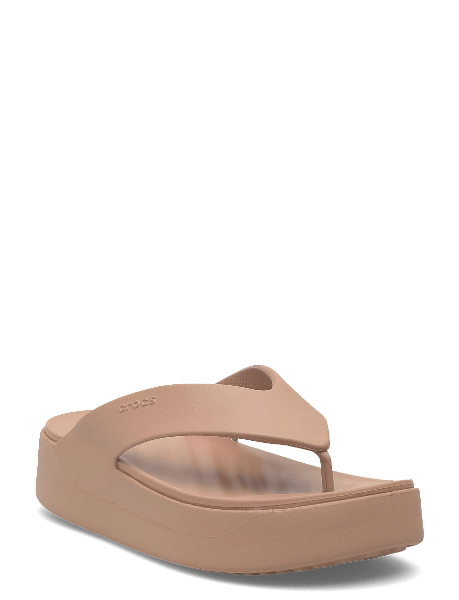 Crocs - Getaway Platform Flip - platform sandals - milk chocolate - 0