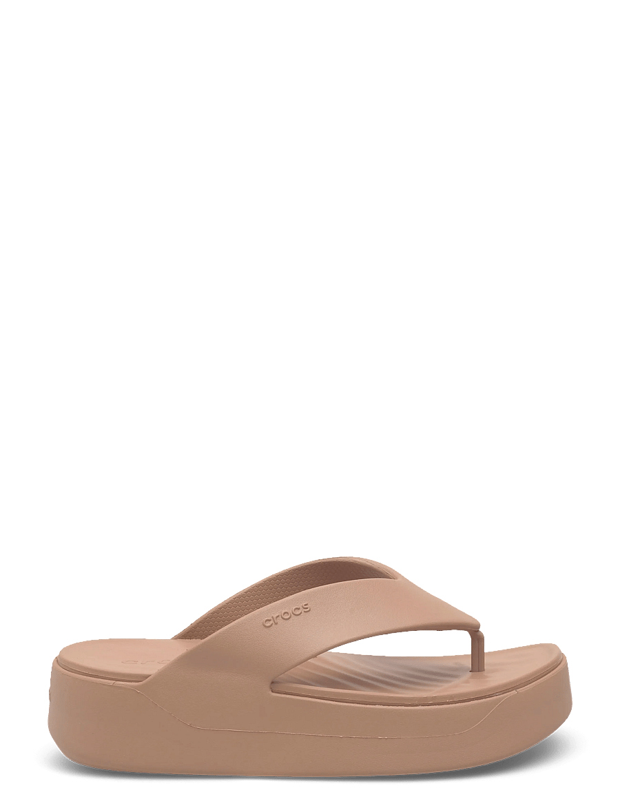 Crocs - Getaway Platform Flip - platform sandals - milk chocolate - 1