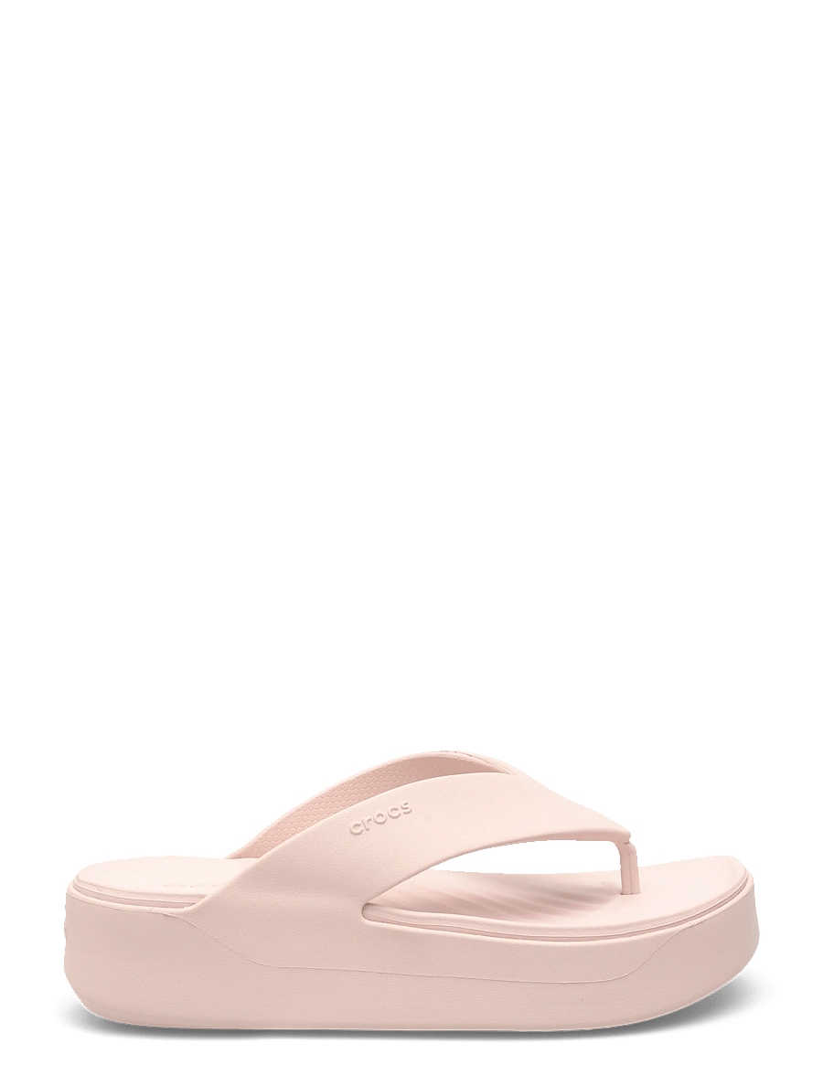 Crocs - Getaway Platform Flip - sandały na platformie - quartz - 1