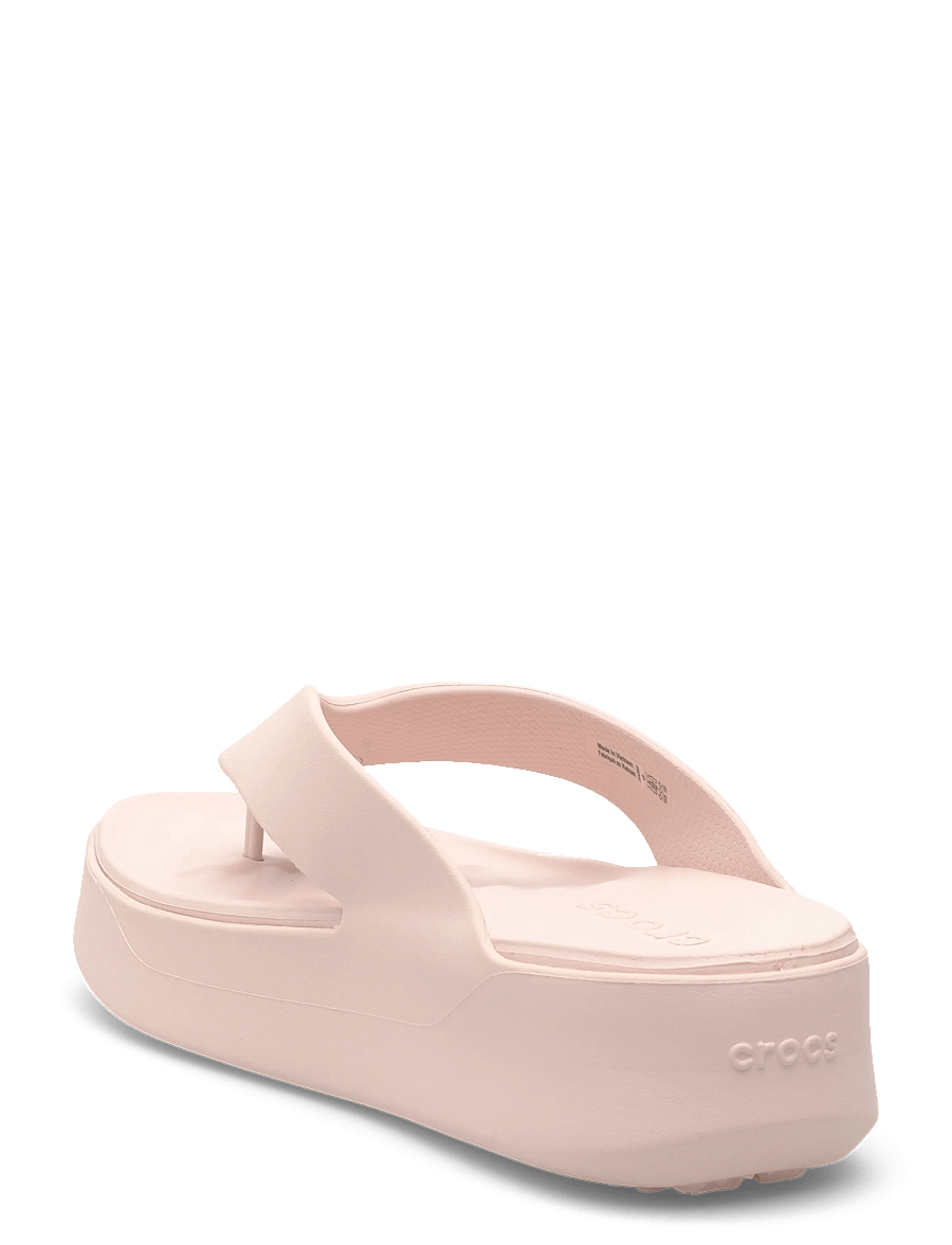 Crocs - Getaway Platform Flip - sandały na platformie - quartz - 2
