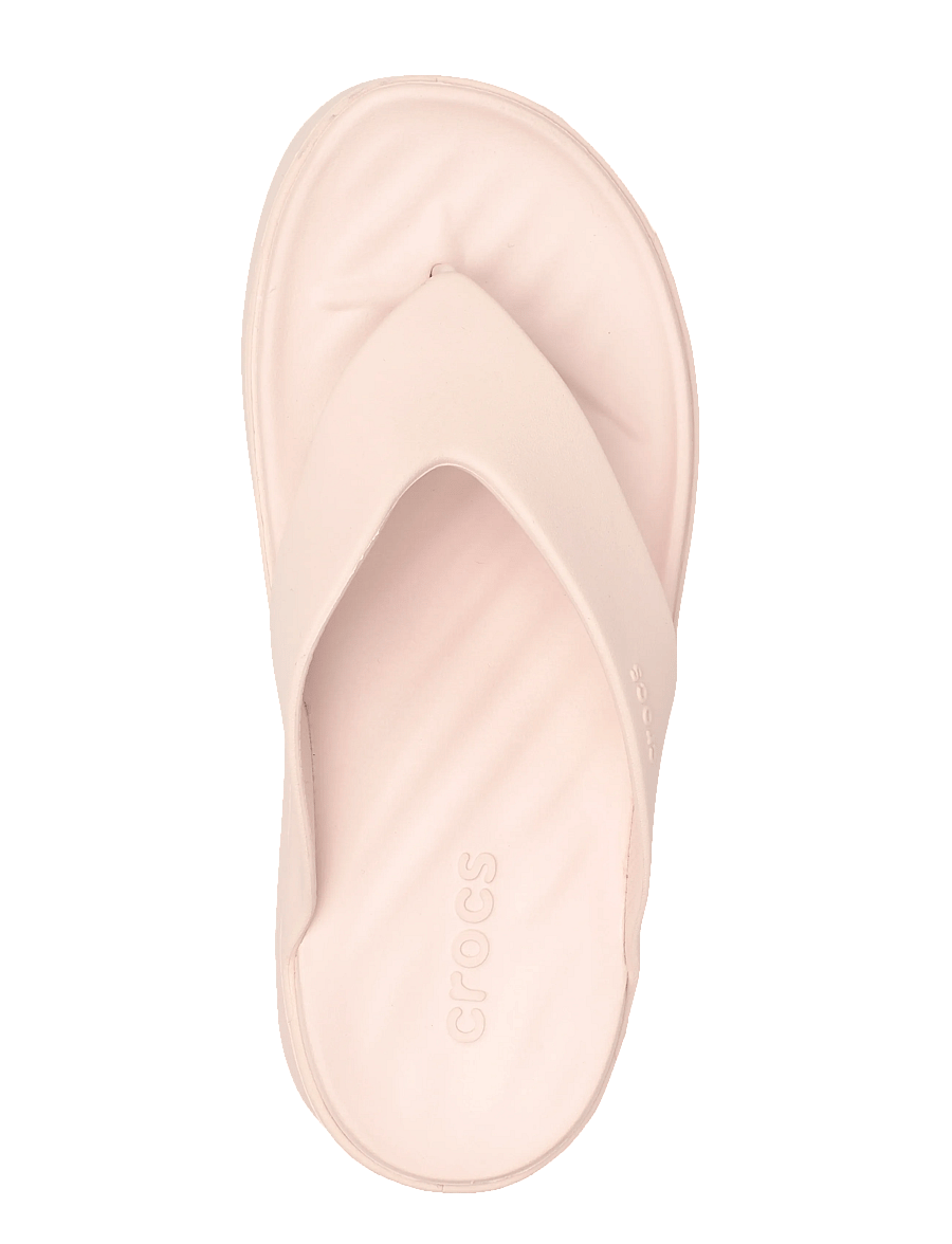 Crocs - Getaway Platform Flip - sandały na platformie - quartz - 3