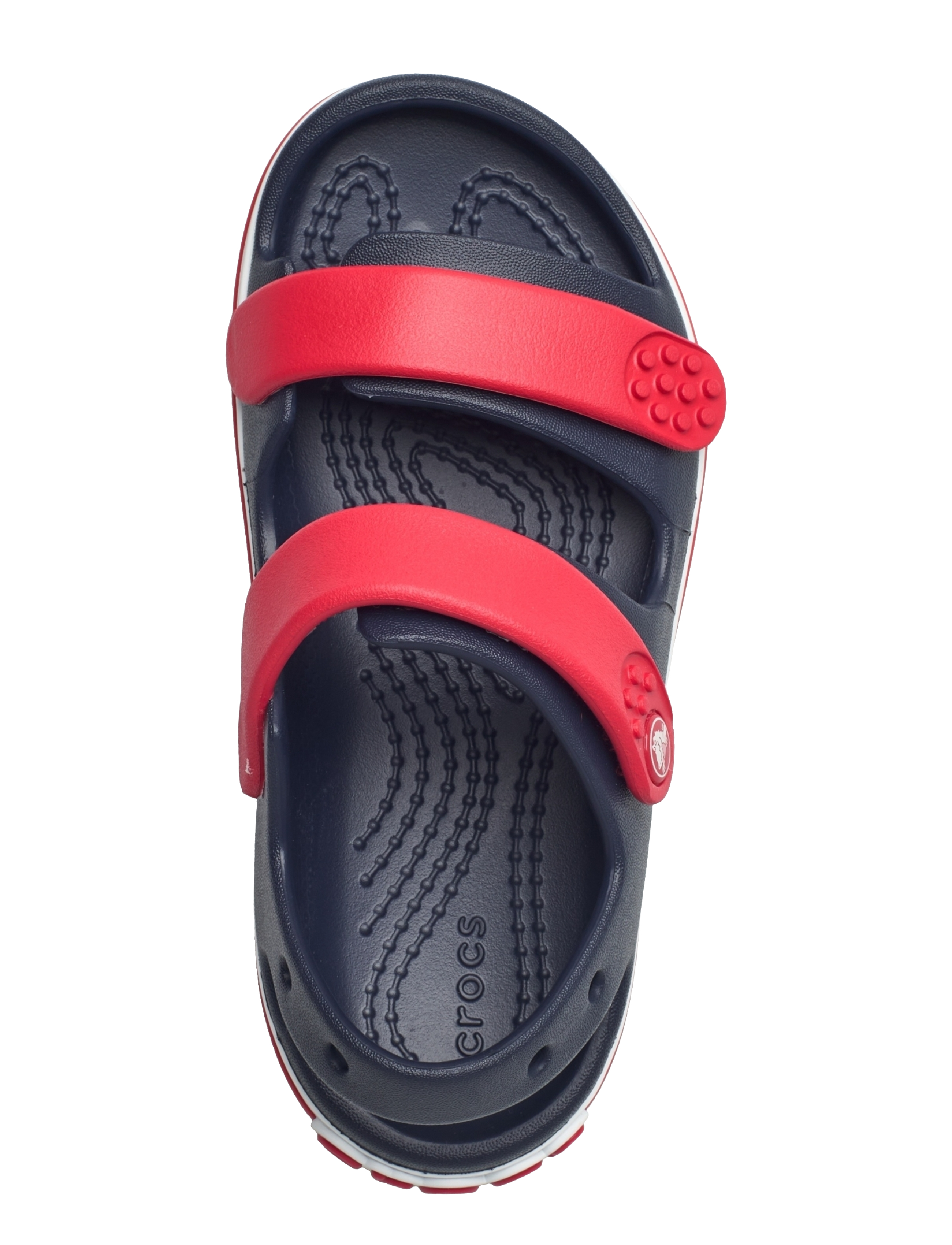 Crocs - Crocband Cruiser Sandal K - sommerschnäppchen - navy/varsity red - 3