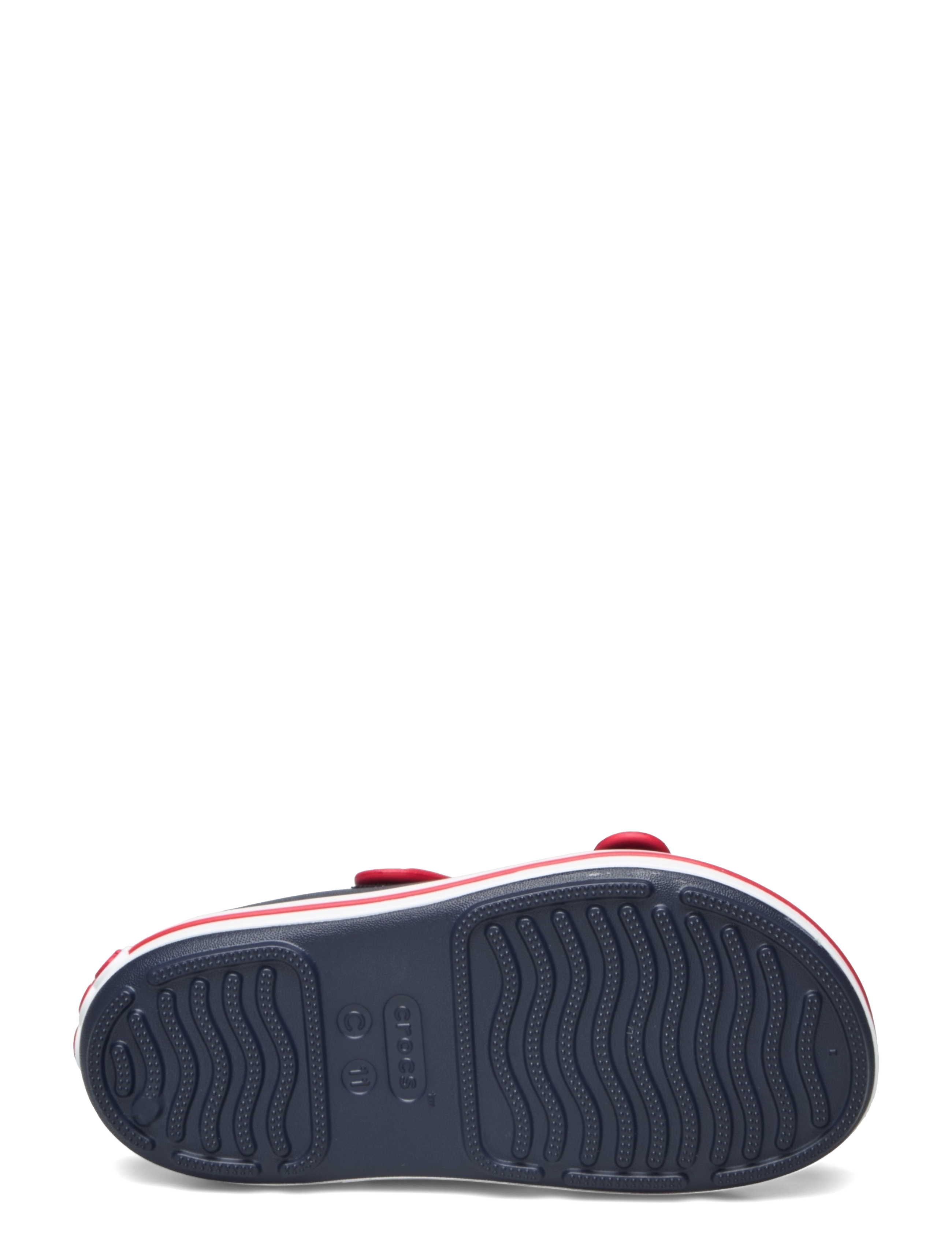 Crocs - Crocband Cruiser Sandal K - sommerschnäppchen - navy/varsity red - 4