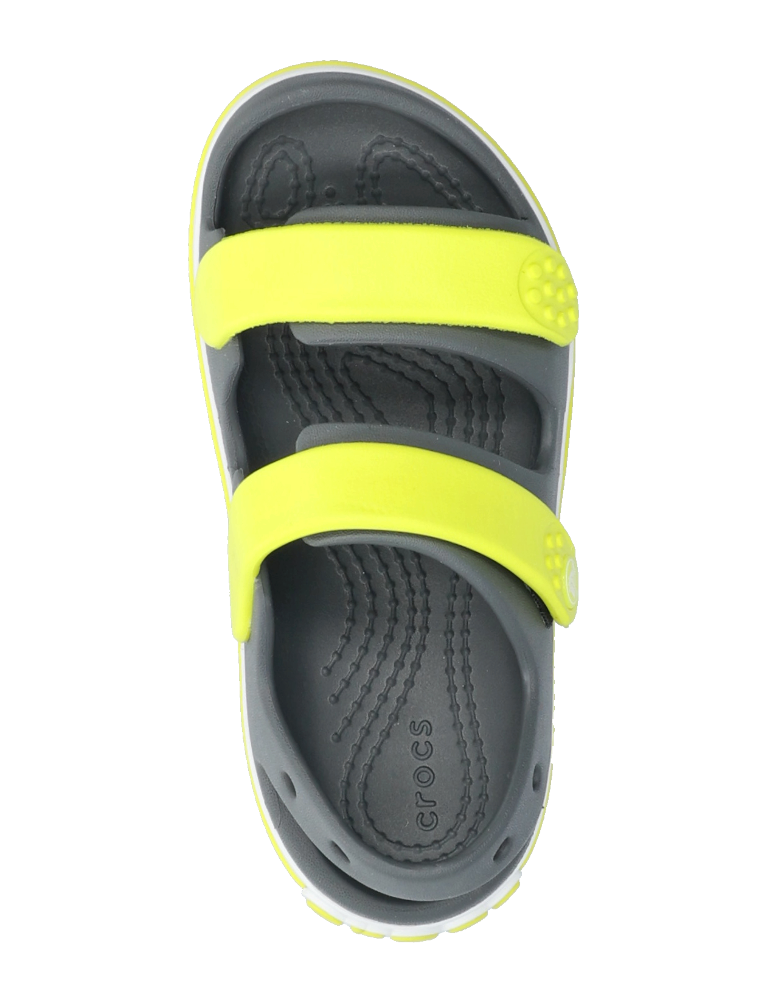 Crocs - Crocband Cruiser Sandal K - clogs - slate grey/acidity - 3