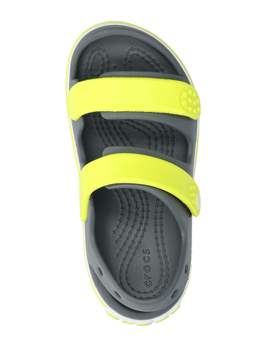 Crocs - Crocband Cruiser Sandal K - crocksid - slate grey/acidity - 3