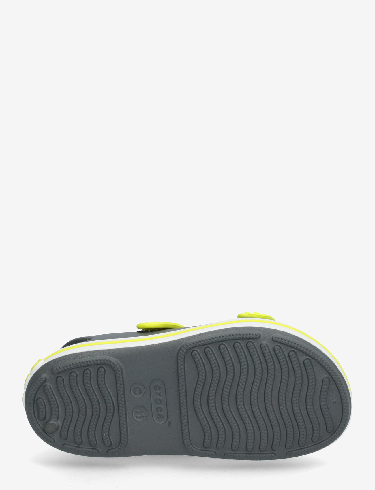 Crocs - Crocband Cruiser Sandal K - clogs - slate grey/acidity - 4