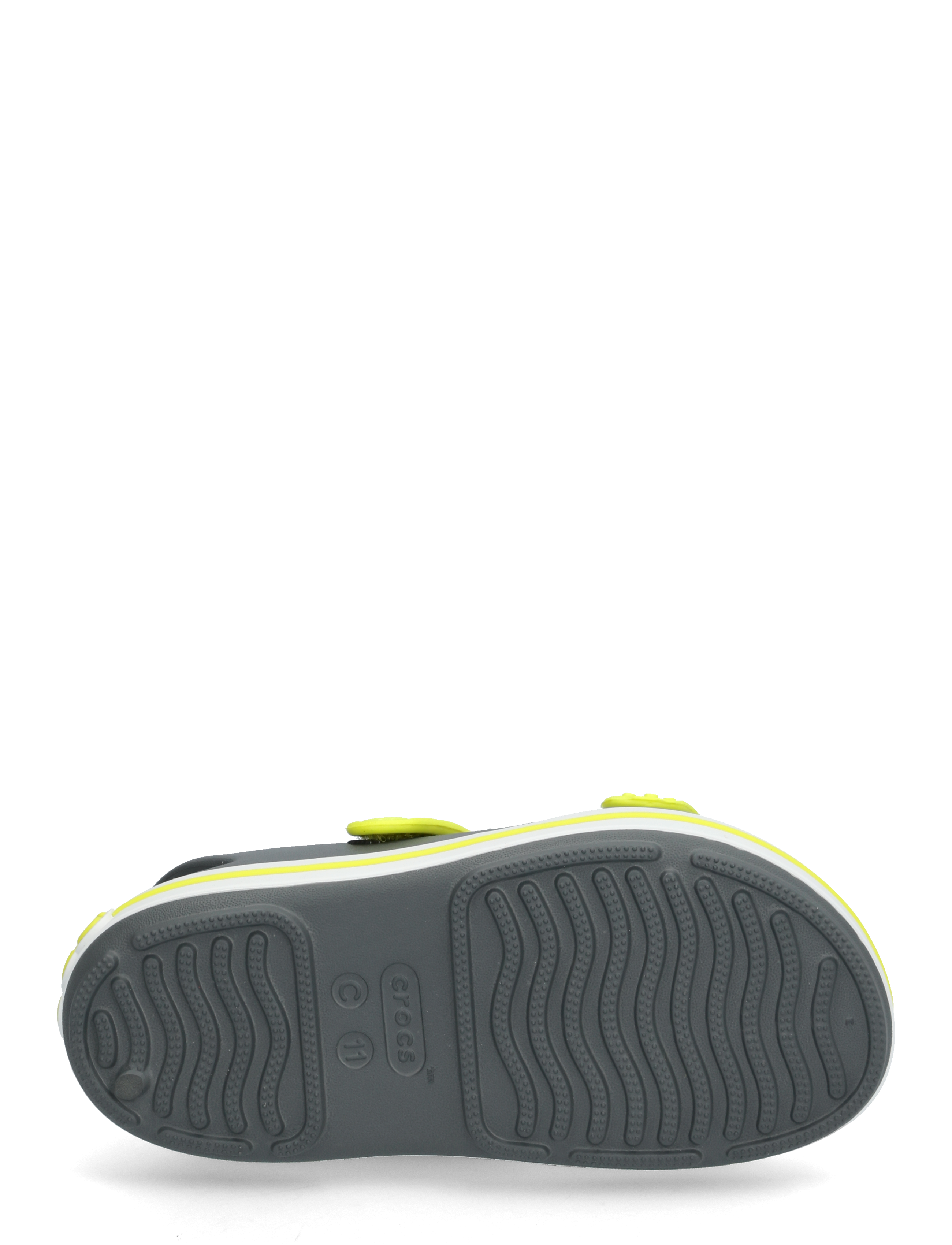 Crocs - Crocband Cruiser Sandal K - clogs - slate grey/acidity - 4