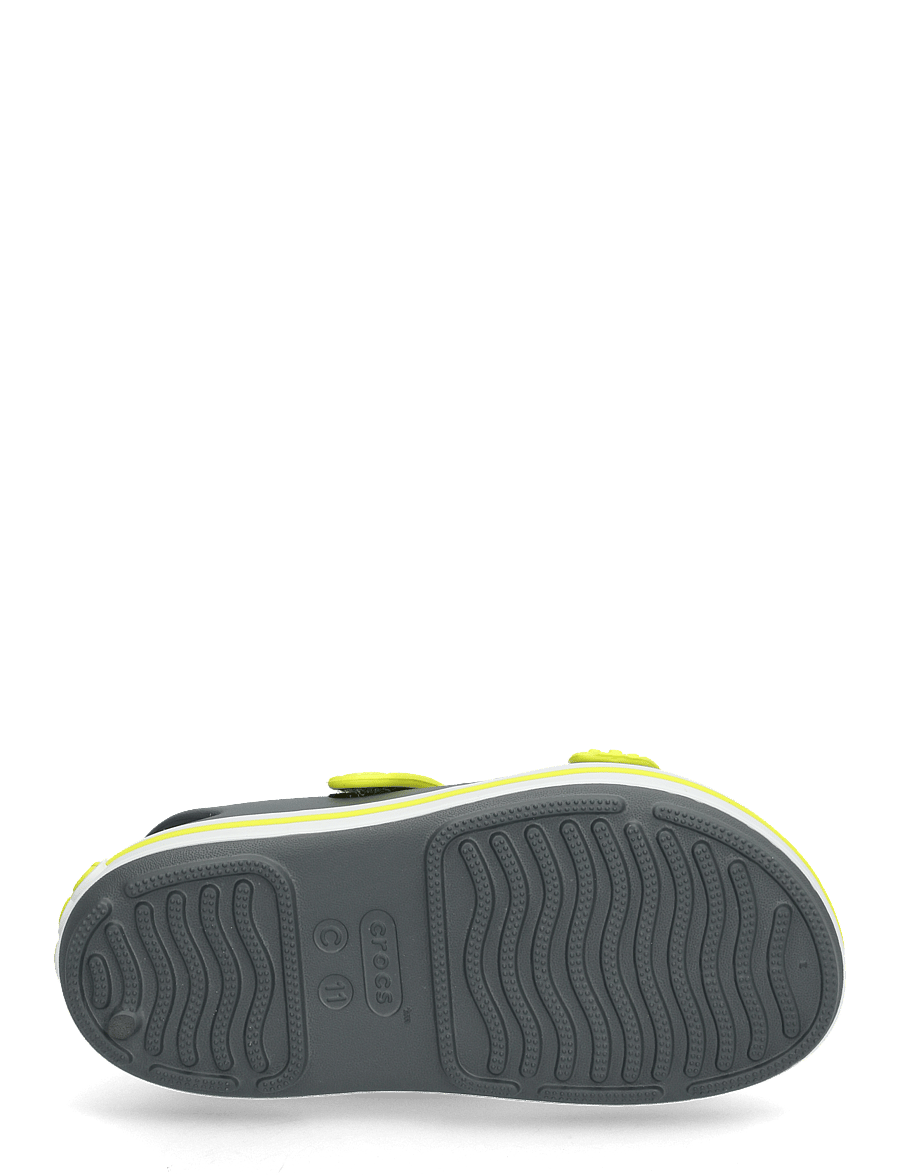 Crocs - Crocband Cruiser Sandal K - crocksid - slate grey/acidity - 4