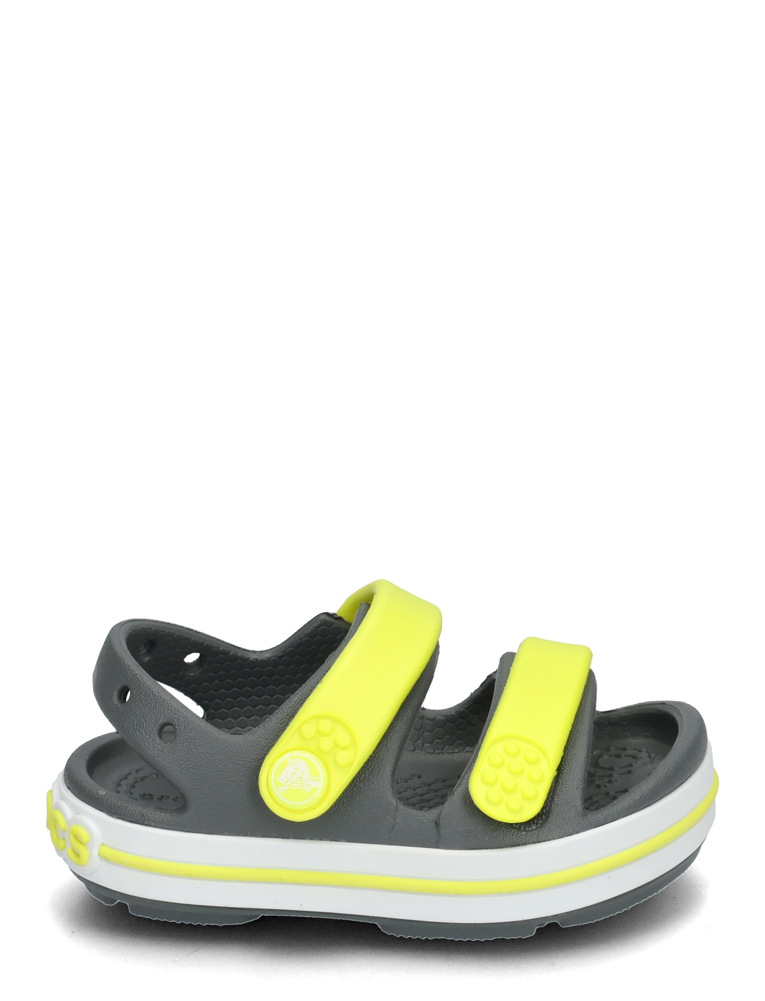 Crocs - Crocband Cruiser Sandal T - clogs - slate grey/acidity - 1