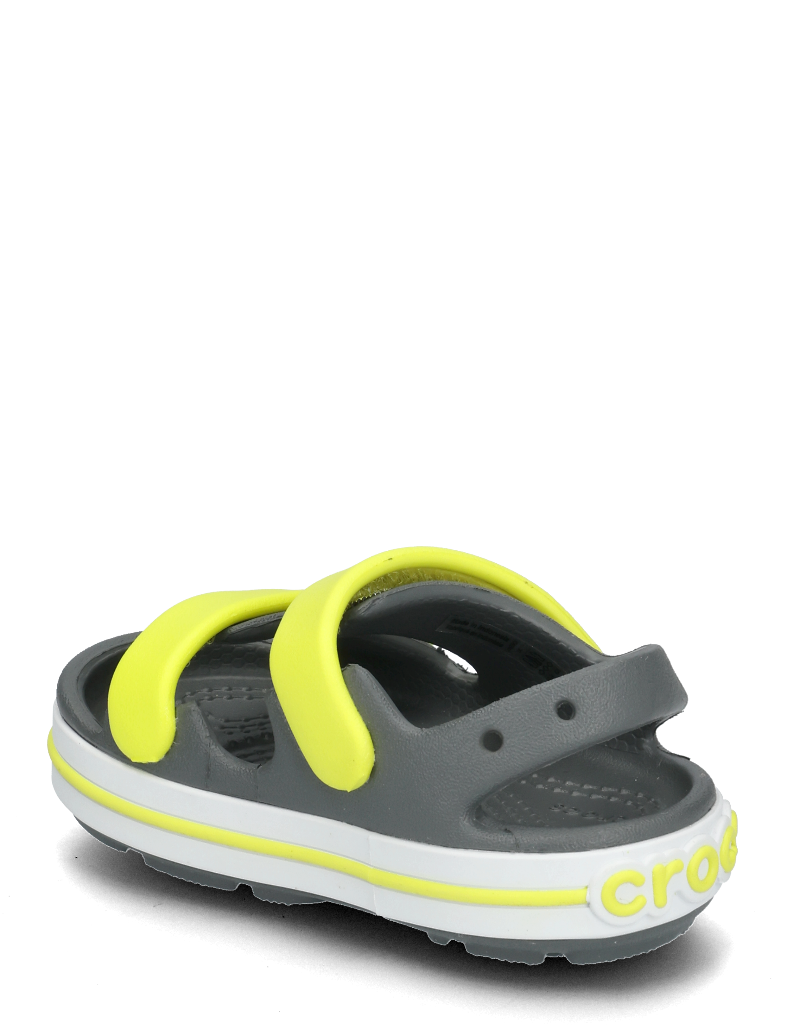 Crocs - Crocband Cruiser Sandal T - clogs - slate grey/acidity - 2