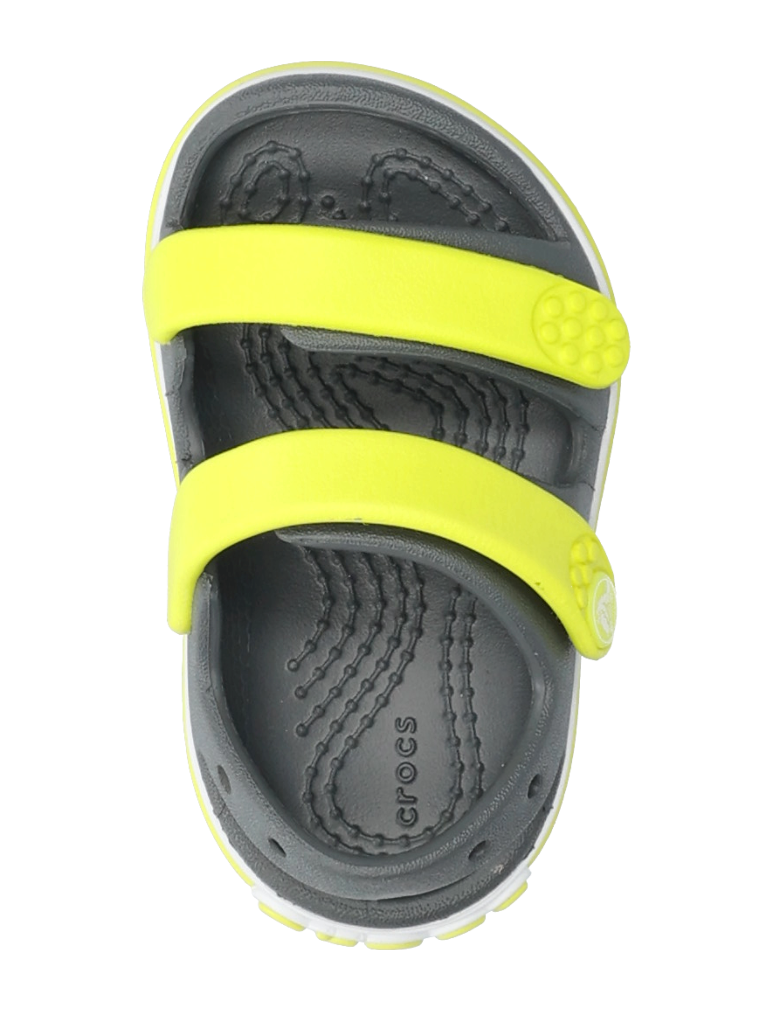 Crocs - Crocband Cruiser Sandal T - clogs - slate grey/acidity - 3