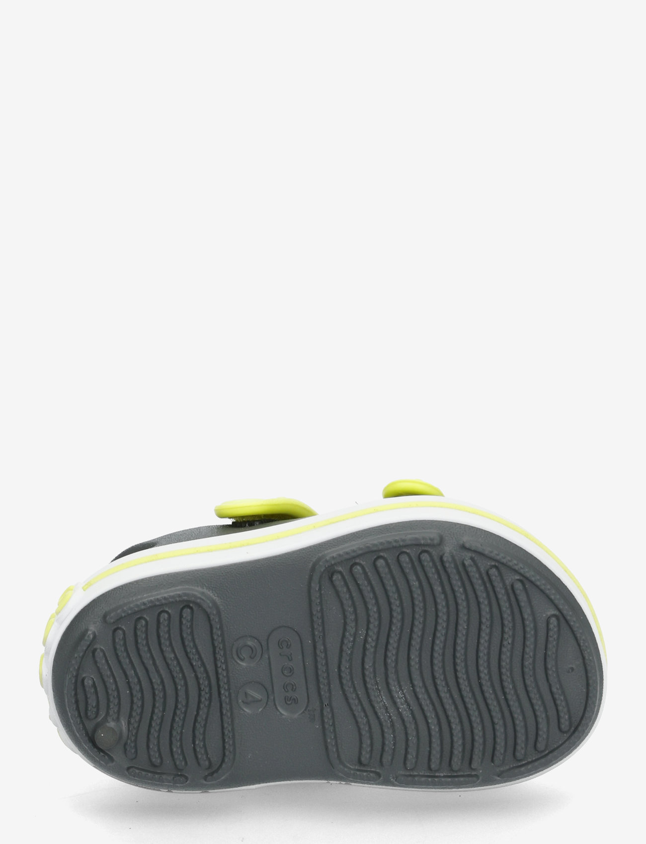 Crocs - Crocband Cruiser Sandal T - clogs - slate grey/acidity - 4