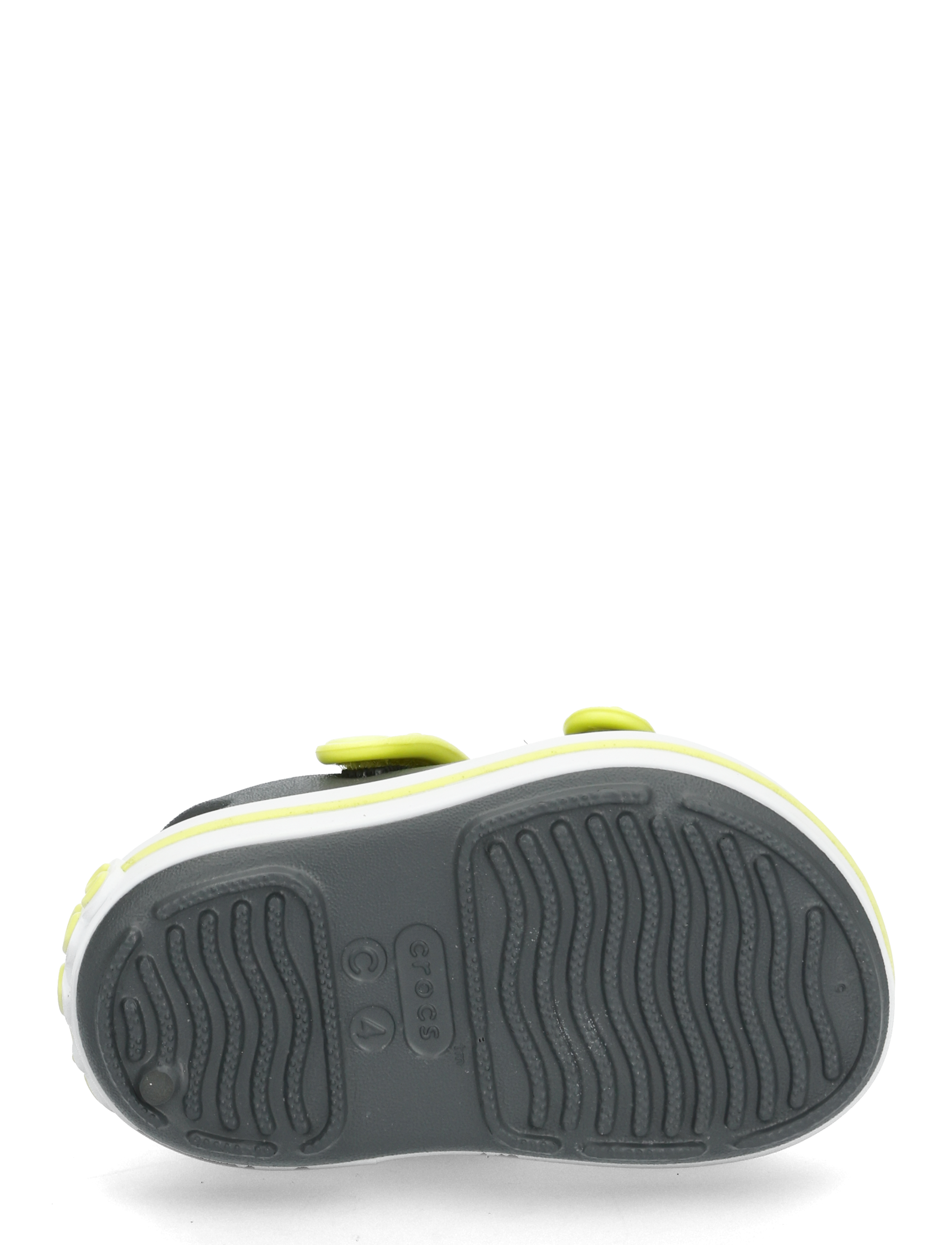 Crocs - Crocband Cruiser Sandal T - clogs - slate grey/acidity - 4