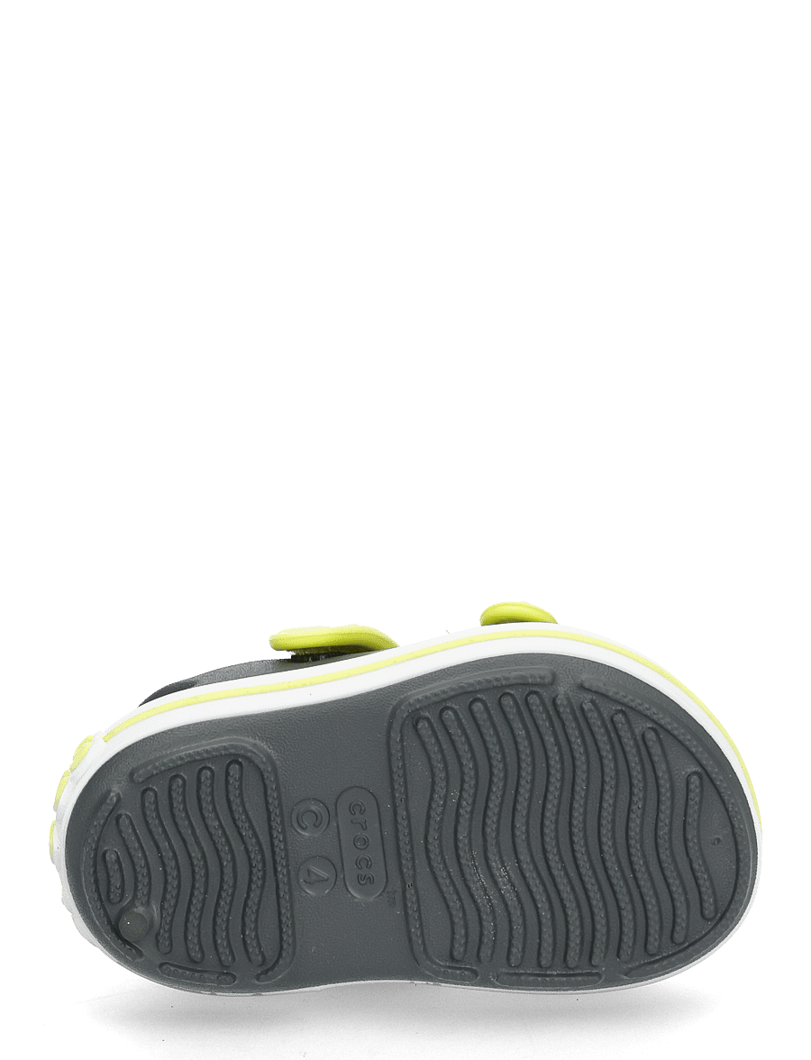 Crocs - Crocband Cruiser Sandal T - clogs - slate grey/acidity - 4