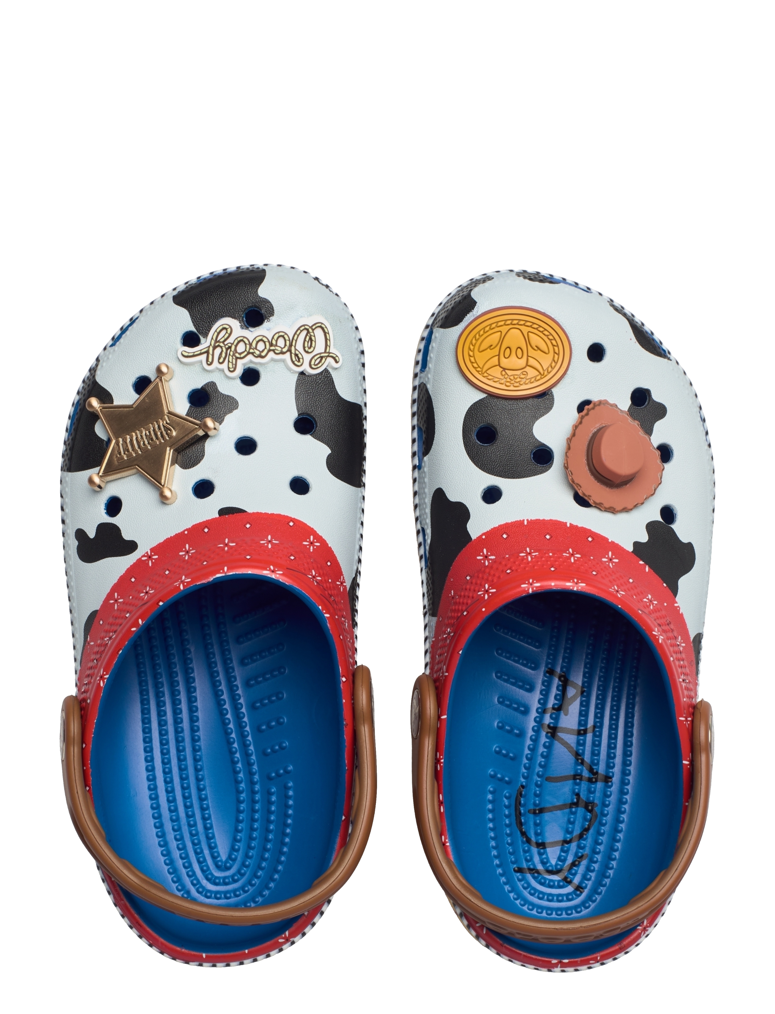 Crocs - Toy Story Woody Classic Clog K - clogs - blue jean - 3