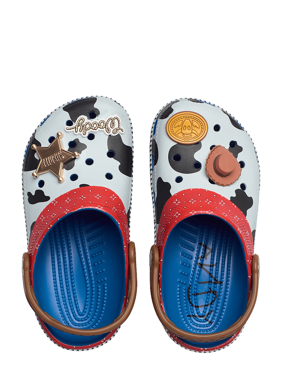 Crocs - Toy Story Woody Classic Clog K - clogs - blue jean - 3