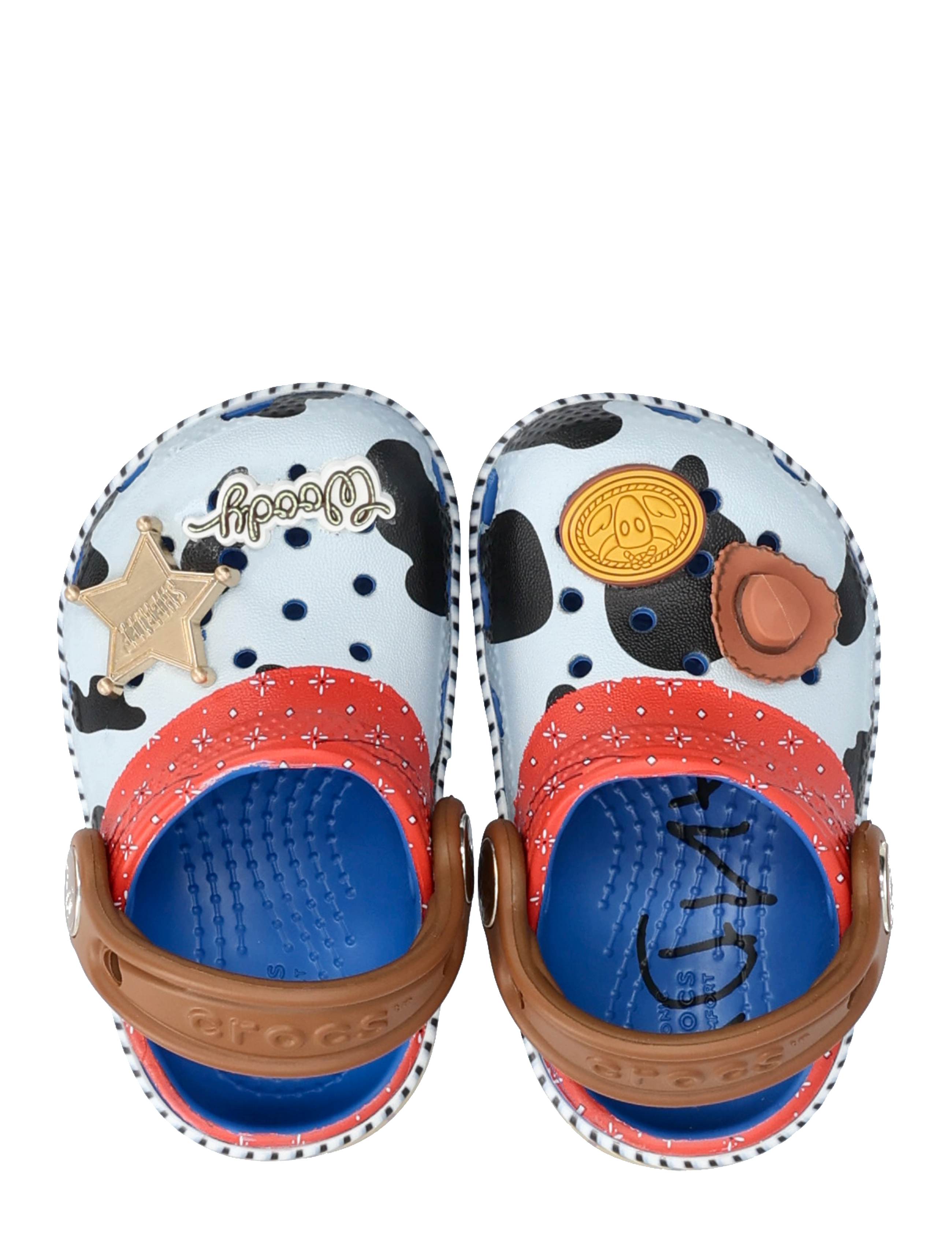 Crocs - Toy Story Woody Classic Clog T - clogs - blue jean - 3