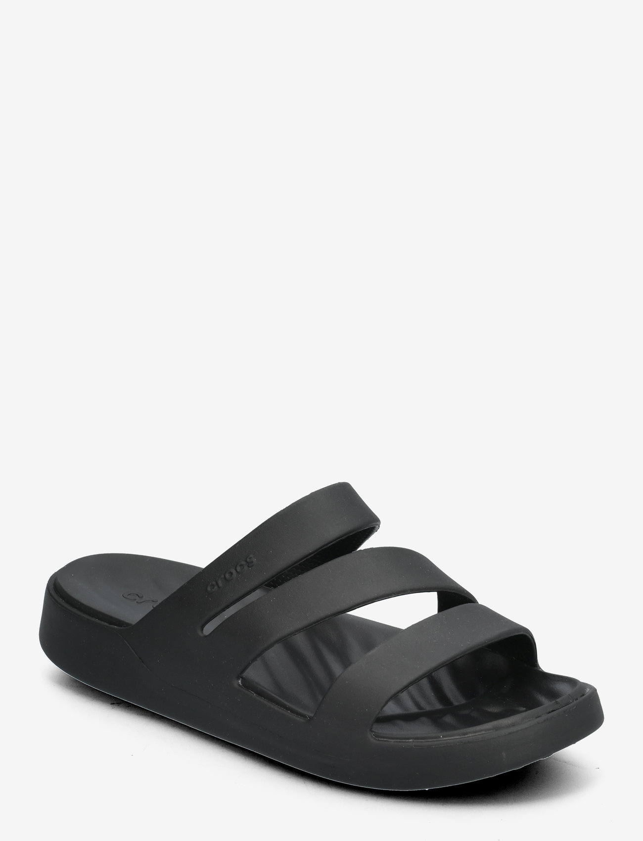 Crocs - Getaway Strappy - flache sandalen - black - 0
