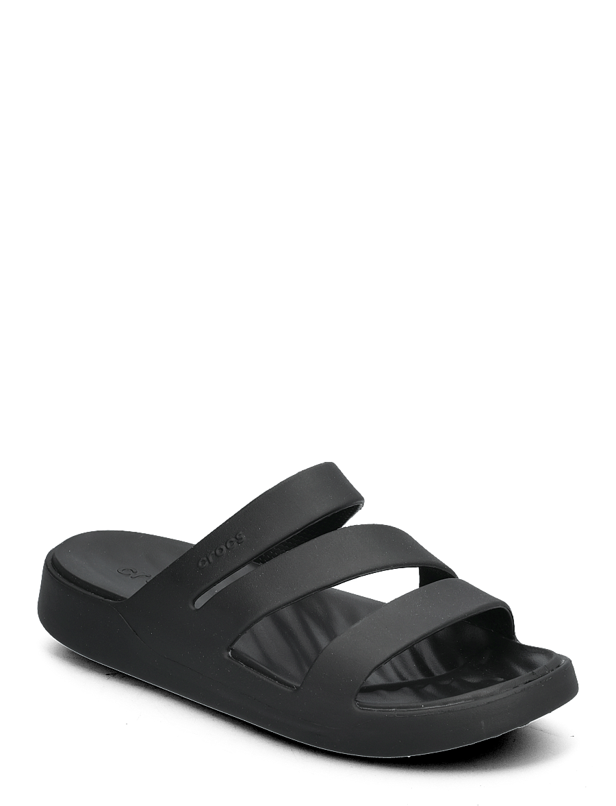 Crocs - Getaway Strappy - flache sandalen - black - 0