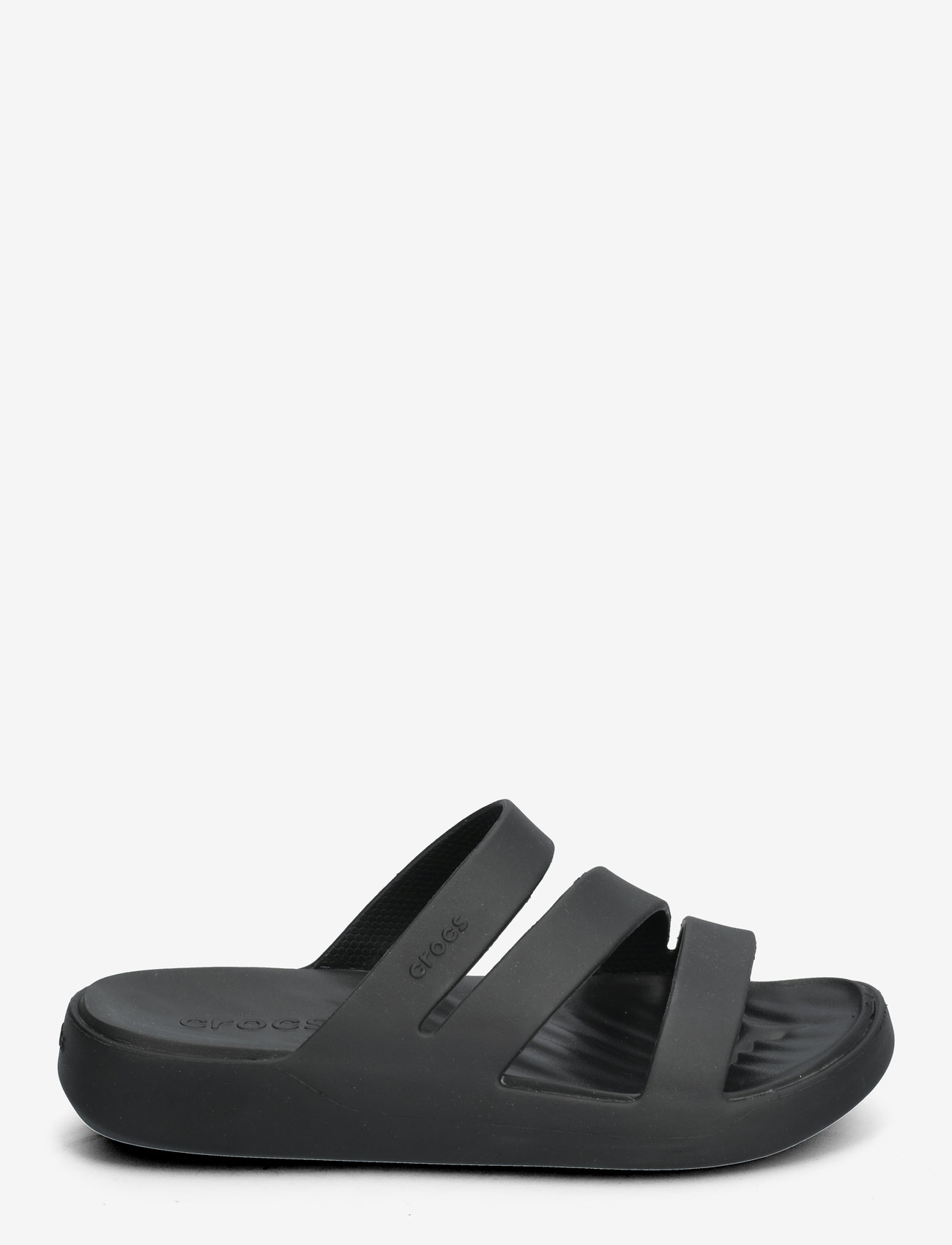 Crocs - Getaway Strappy - flache sandalen - black - 1