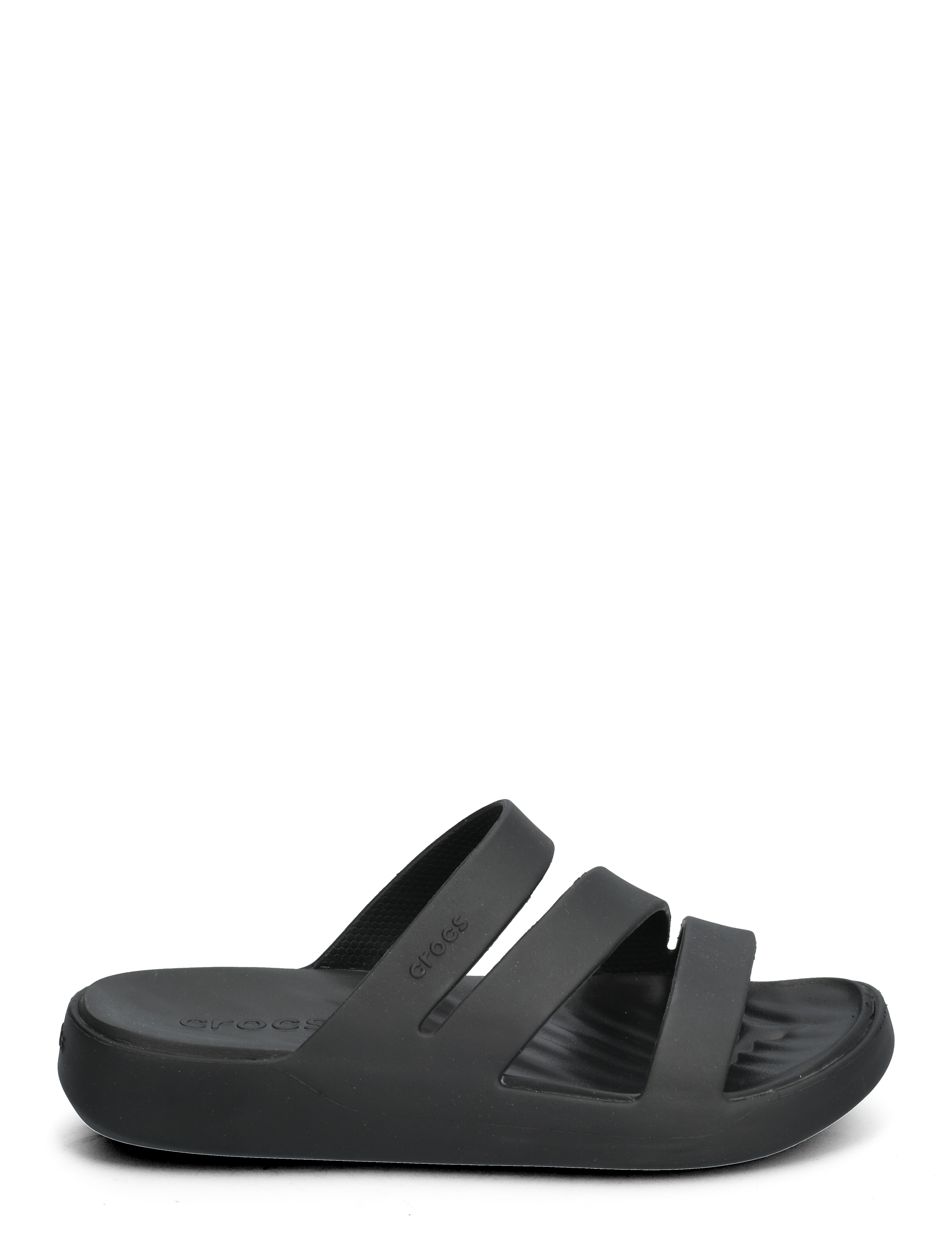 Crocs - Getaway Strappy - alhaisimmat hinnat - black - 1