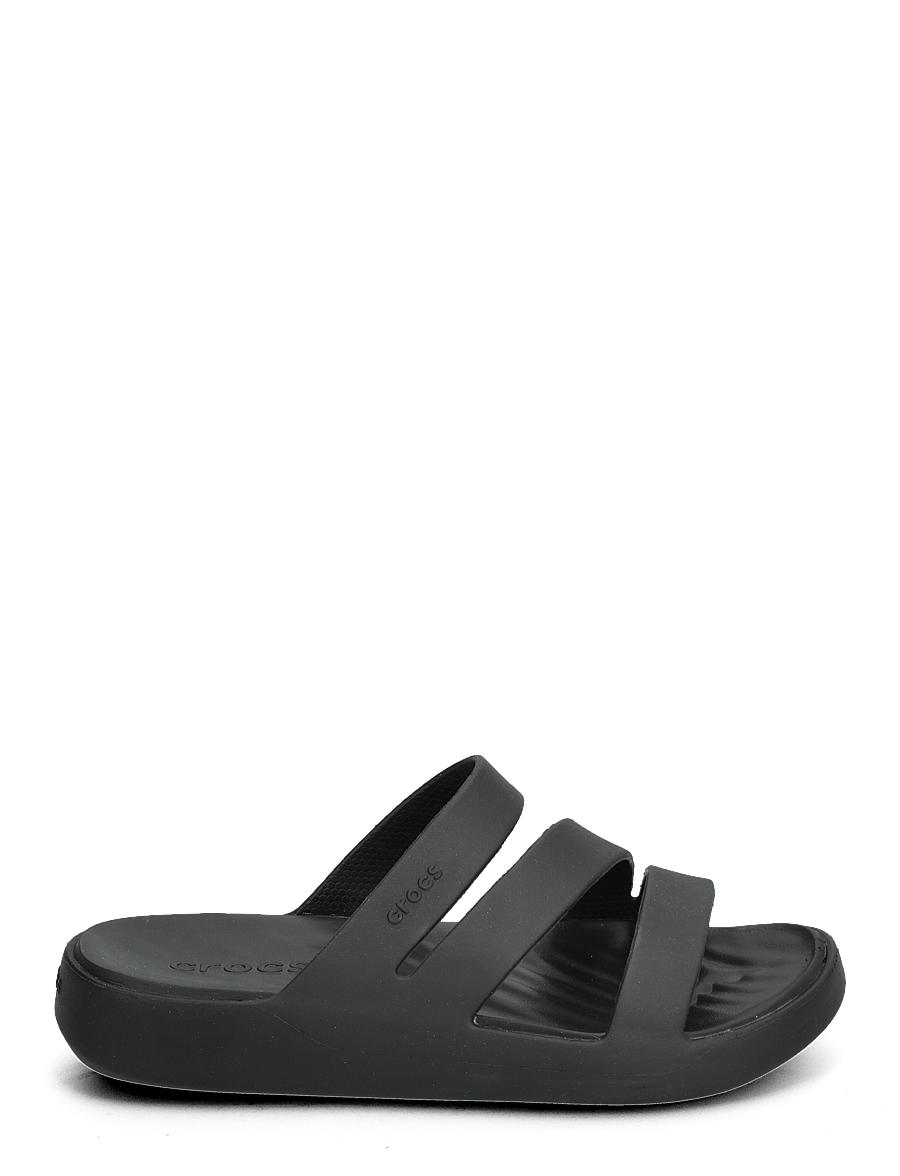 Crocs - Getaway Strappy - flache sandalen - black - 1