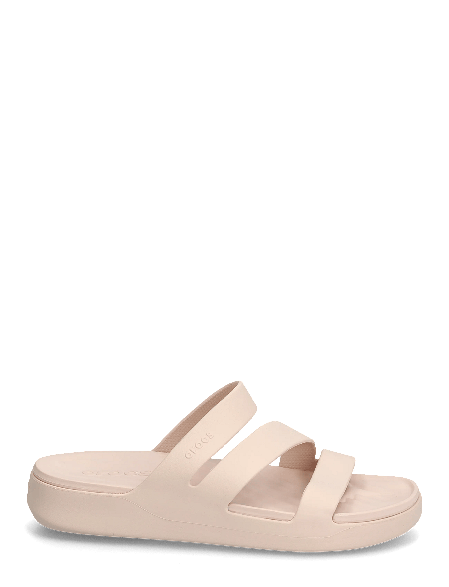 Crocs - Getaway Strappy - platta sandaler - quartz - 1