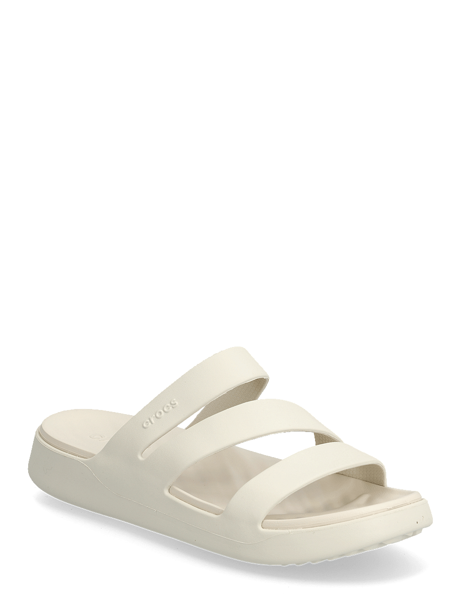 Crocs - Getaway Strappy - flache sandalen - stucco - 0
