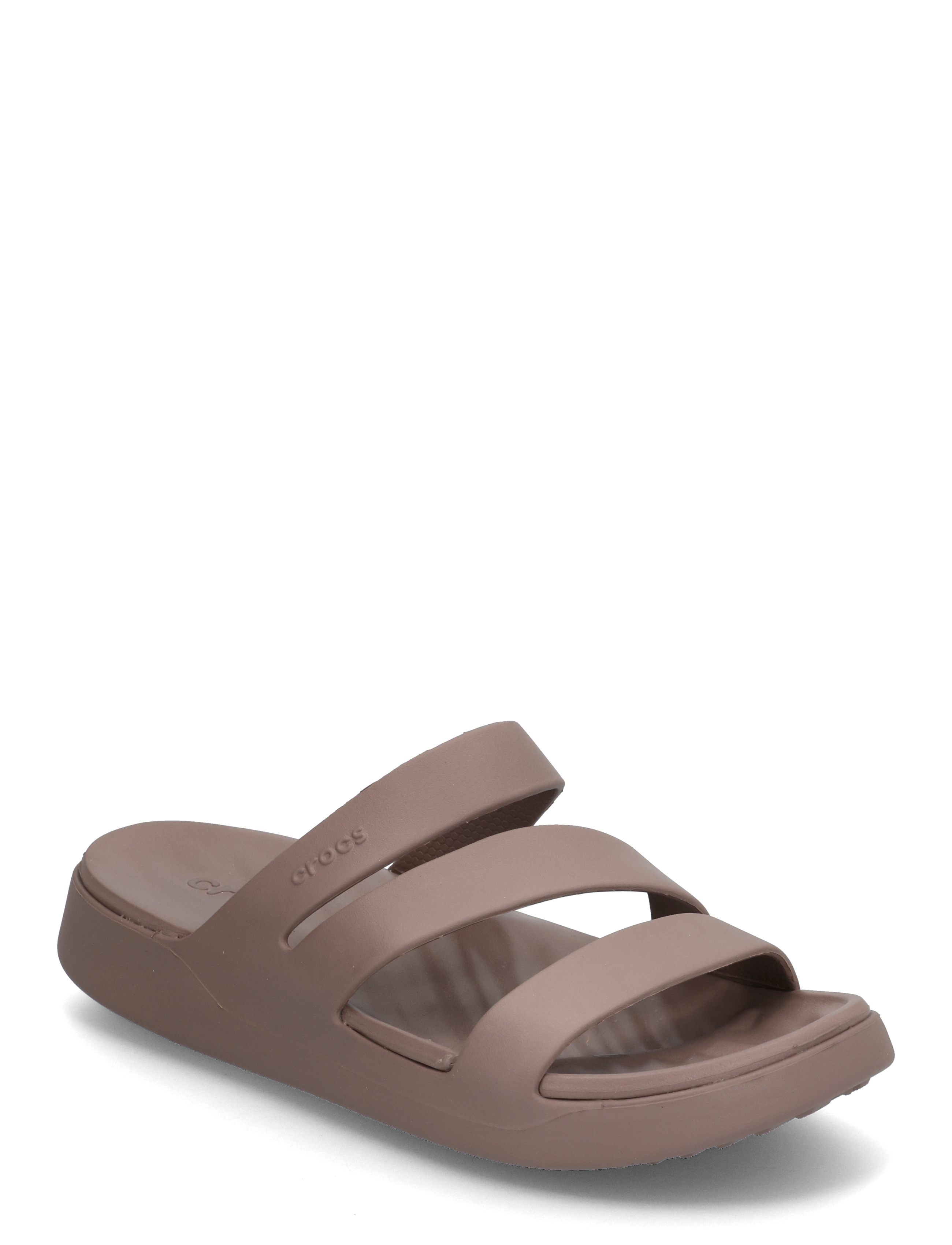 Crocs Getaway Strappy, 36/37, Sandals, Braun - Pool Sliders, Frauen