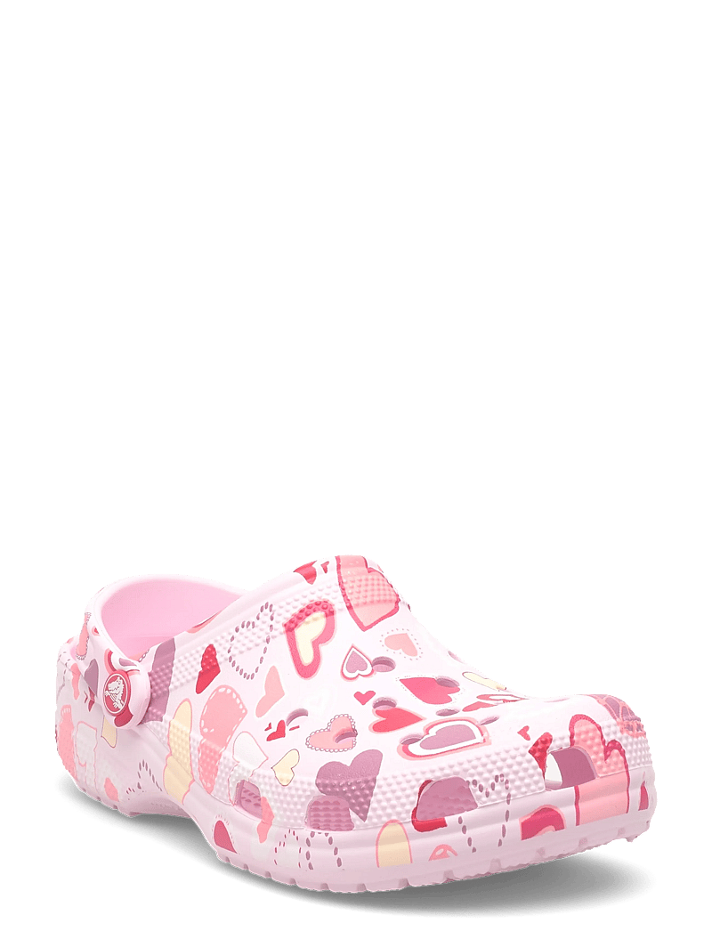 Crocs - Classic Vday Clog - clogs - pink milk/hearts - 0