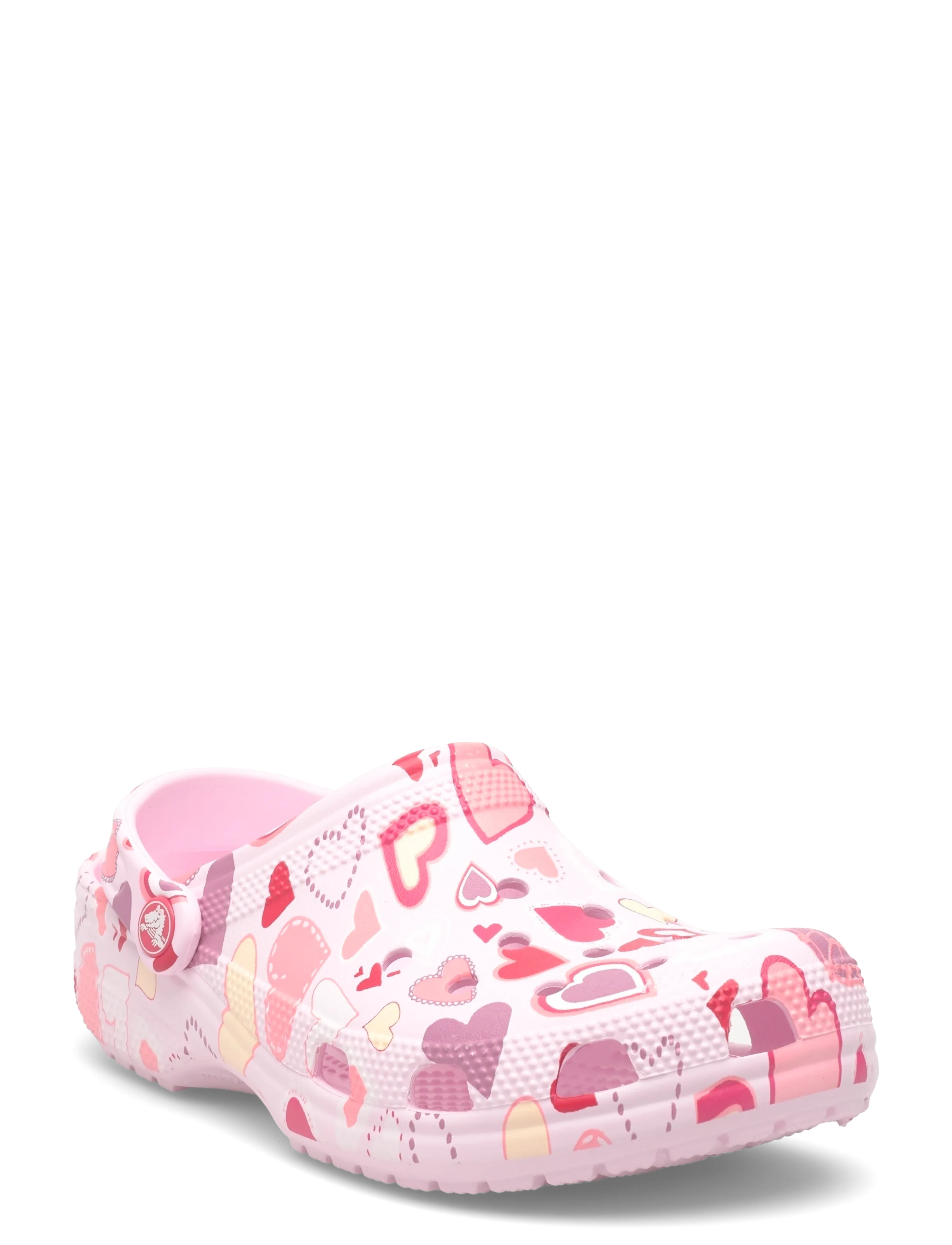 Crocs Classic Vday Clog - Jalanõud - PINK MILK/HEARTS / pink/rose