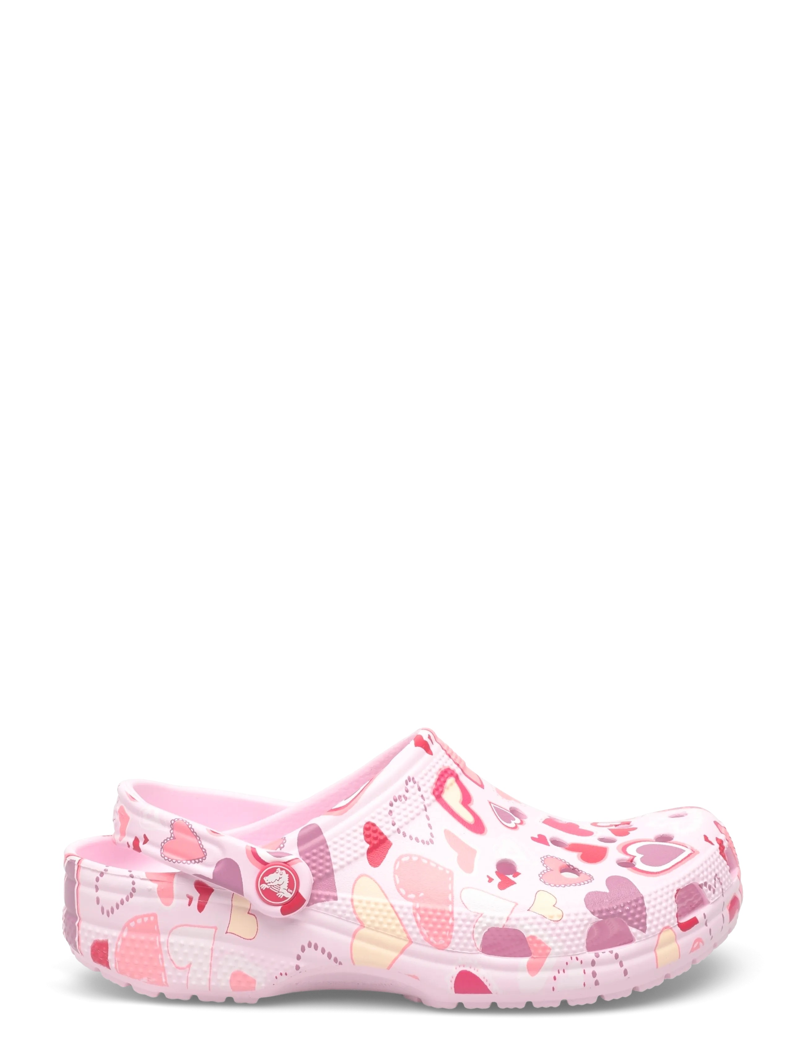 Crocs - Classic Vday Clog - clogs - pink milk/hearts - 1