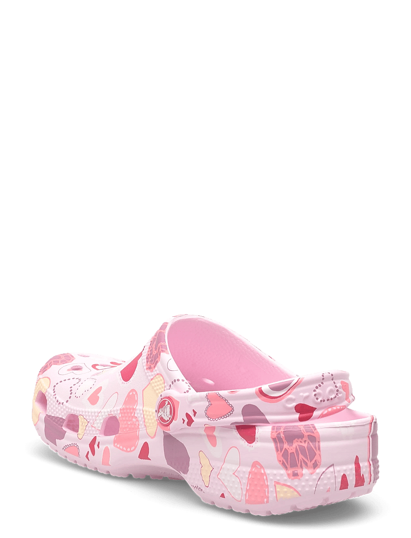 Crocs - Classic Vday Clog - clogs - pink milk/hearts - 2