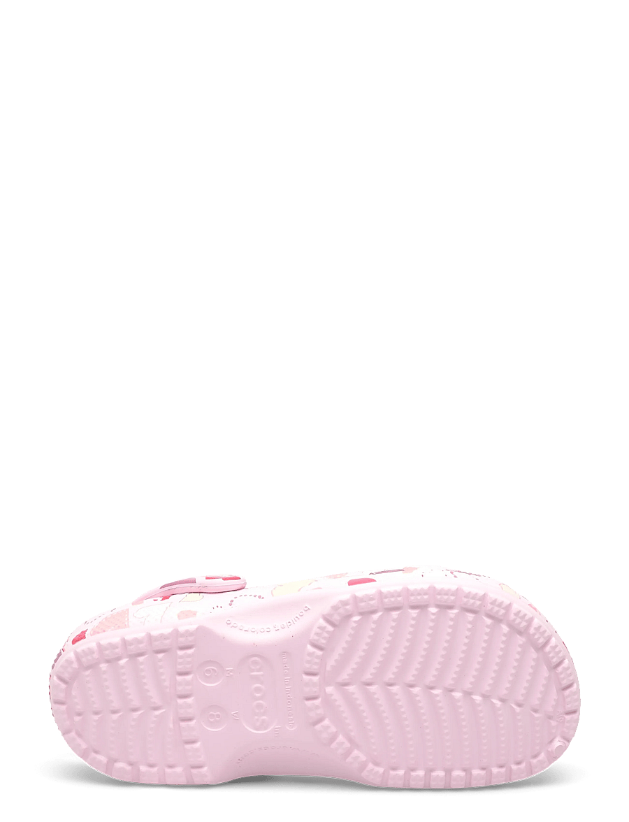 Crocs - Classic Vday Clog - clogs - pink milk/hearts - 4