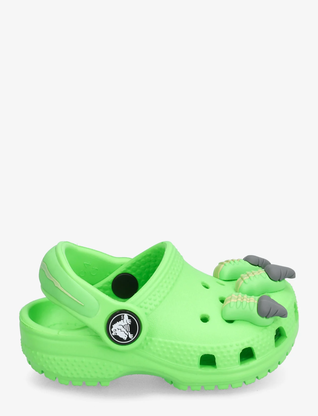 Crocs - Classic I AM Dinosaur Clog T - suvised sooduspakkumised - green slime - 1